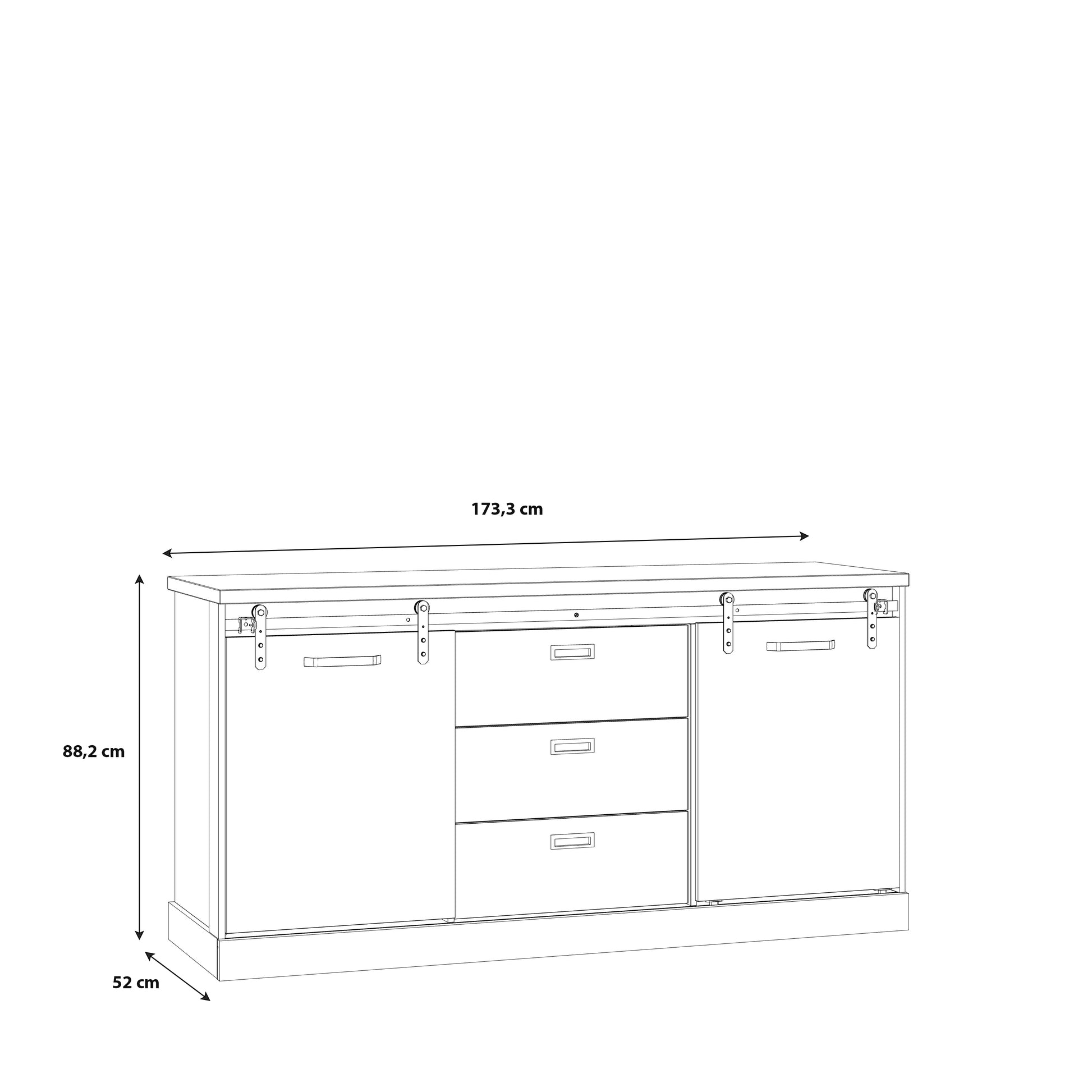#Lefkadas balta komoda# - #Maxibaldai#