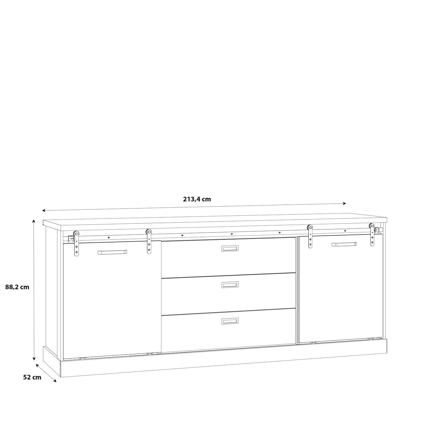 #Lefkadas balta komoda# - #Maxibaldai#