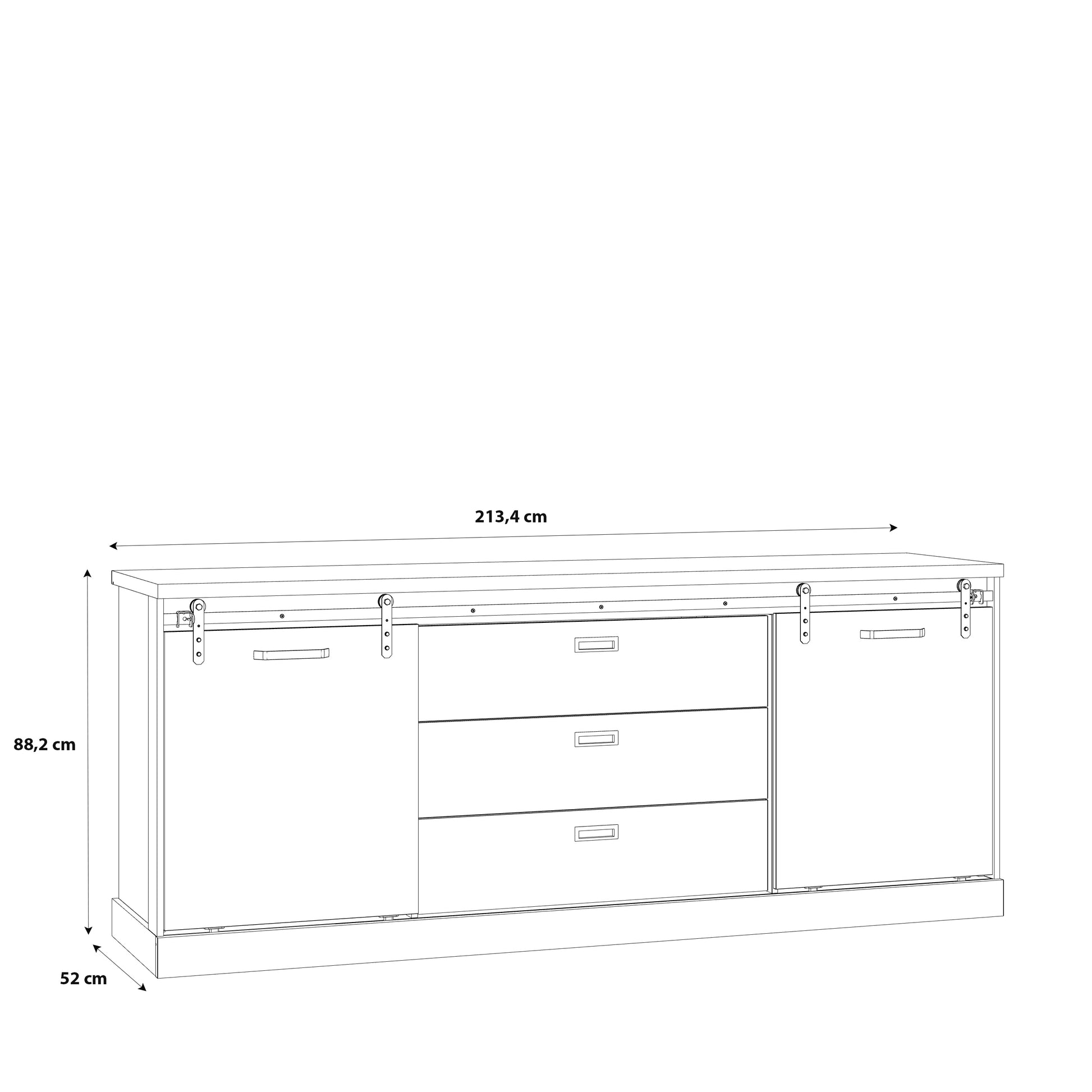 #Lefkadas balta komoda# - #Maxibaldai#