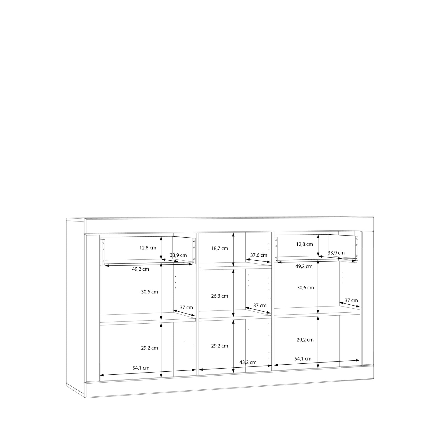 #Lefkadas balta komoda# - #Maxibaldai#