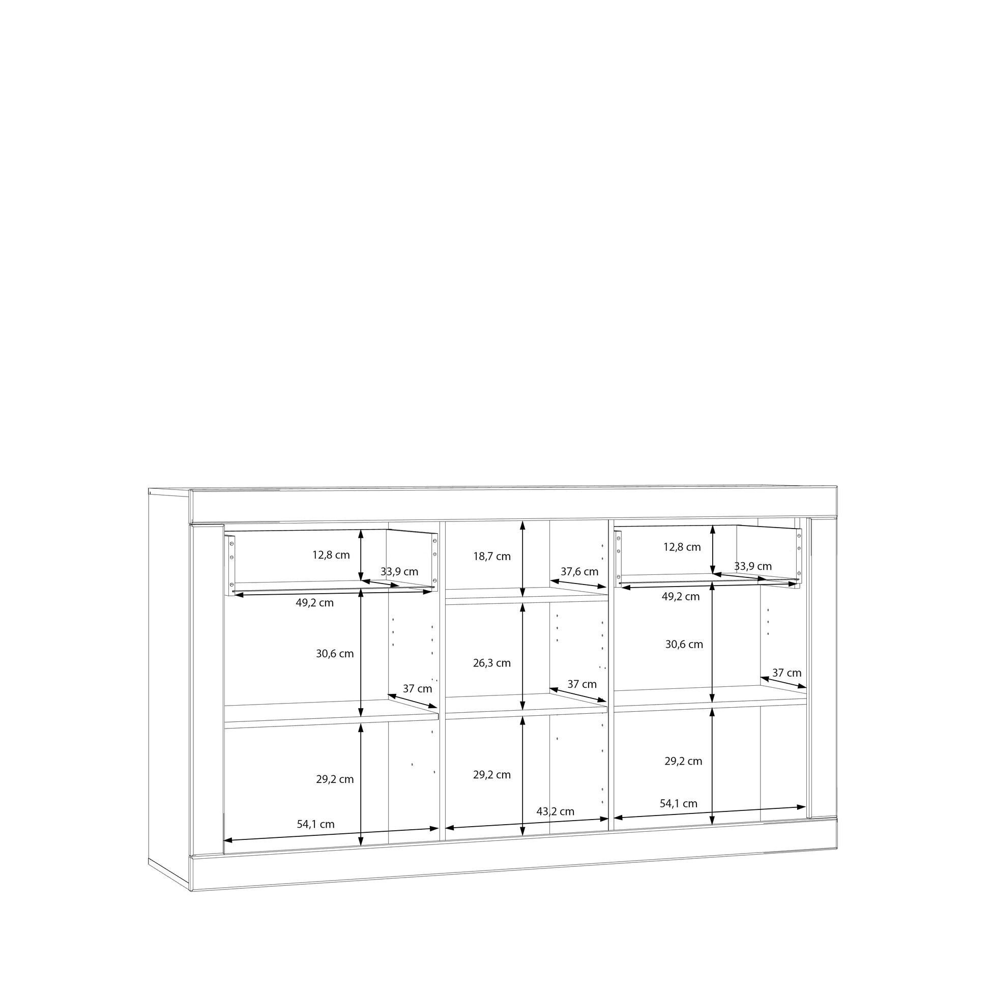 #Lefkadas balta komoda# - #Maxibaldai#