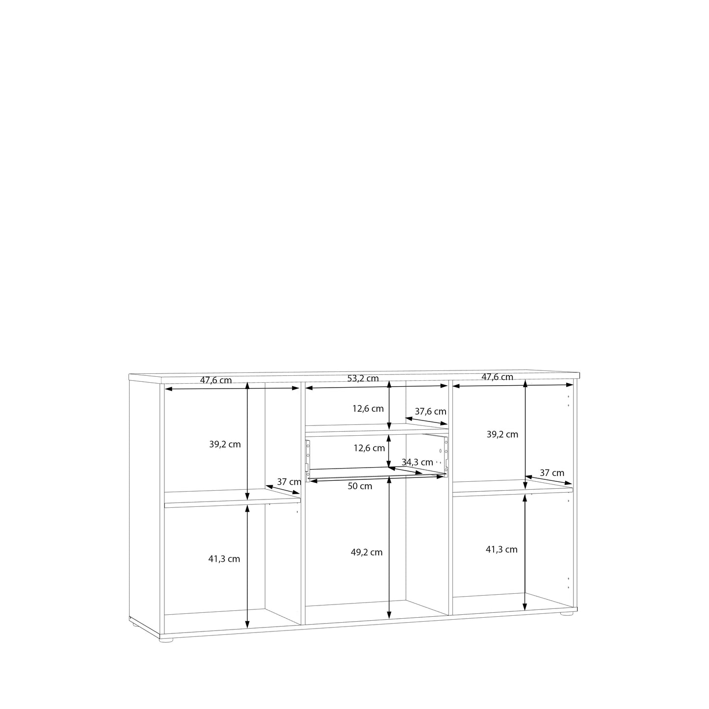 #Lefkadas balta komoda# - #Maxibaldai#