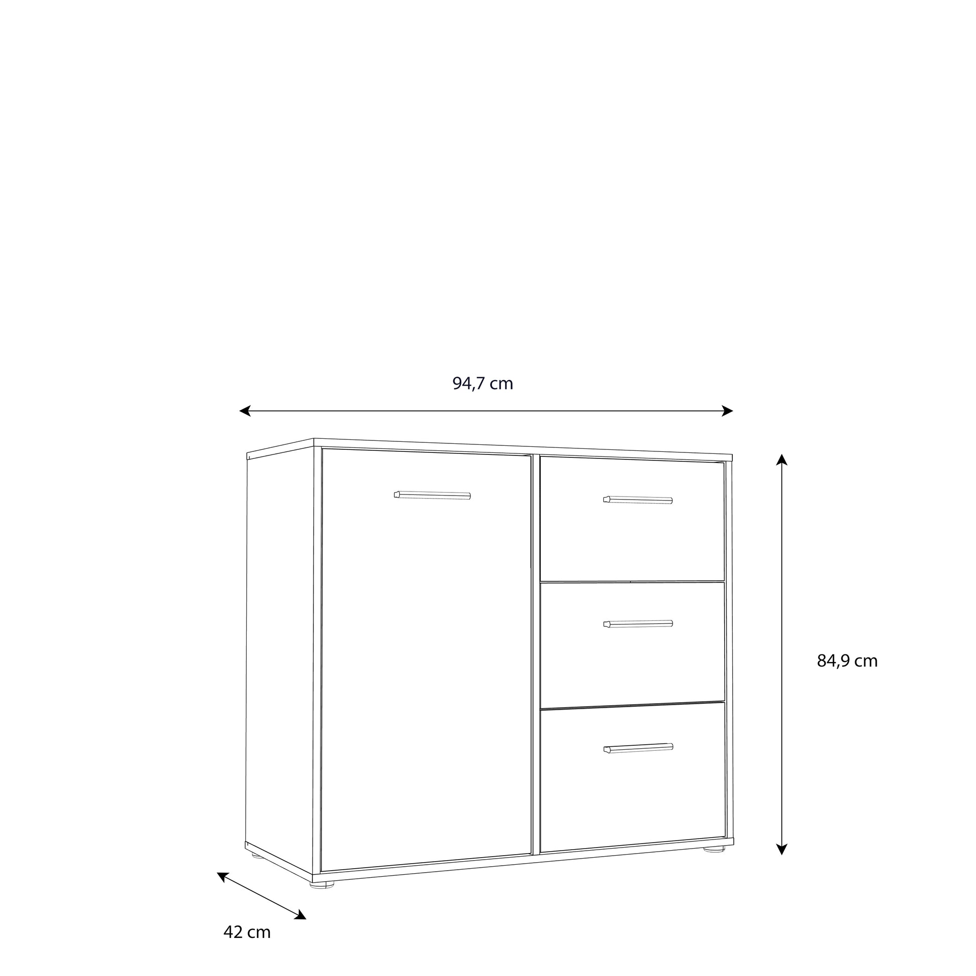 #Lefkadas balta komoda# - #Maxibaldai#