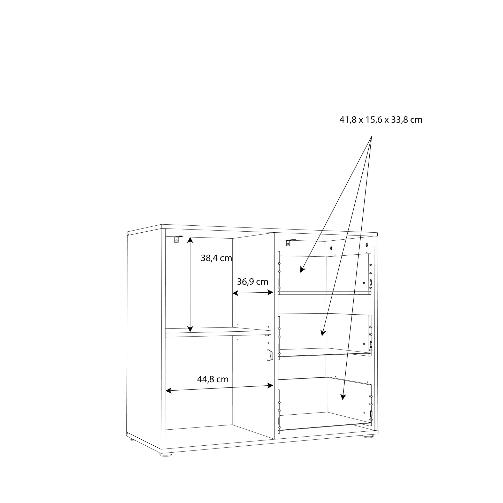 #Lefkadas balta komoda# - #Maxibaldai#