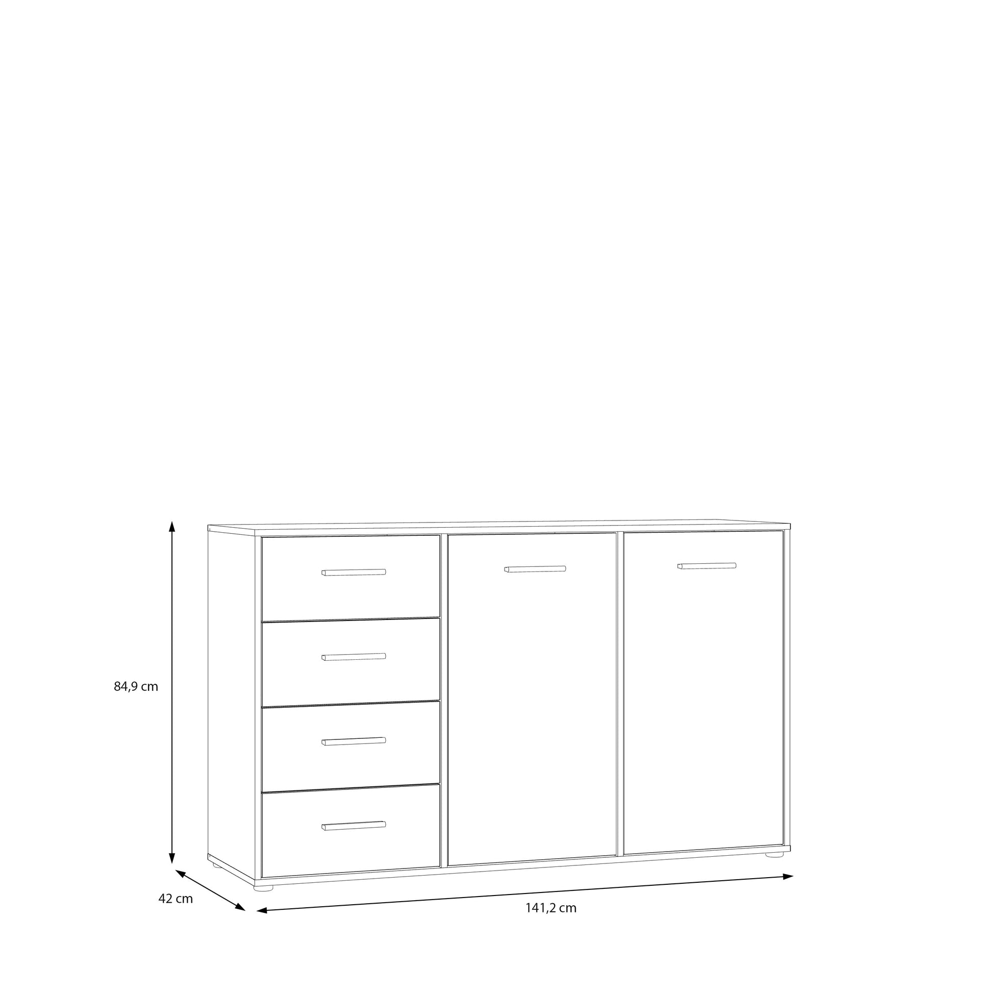 #Lefkadas balta komoda# - #Maxibaldai#
