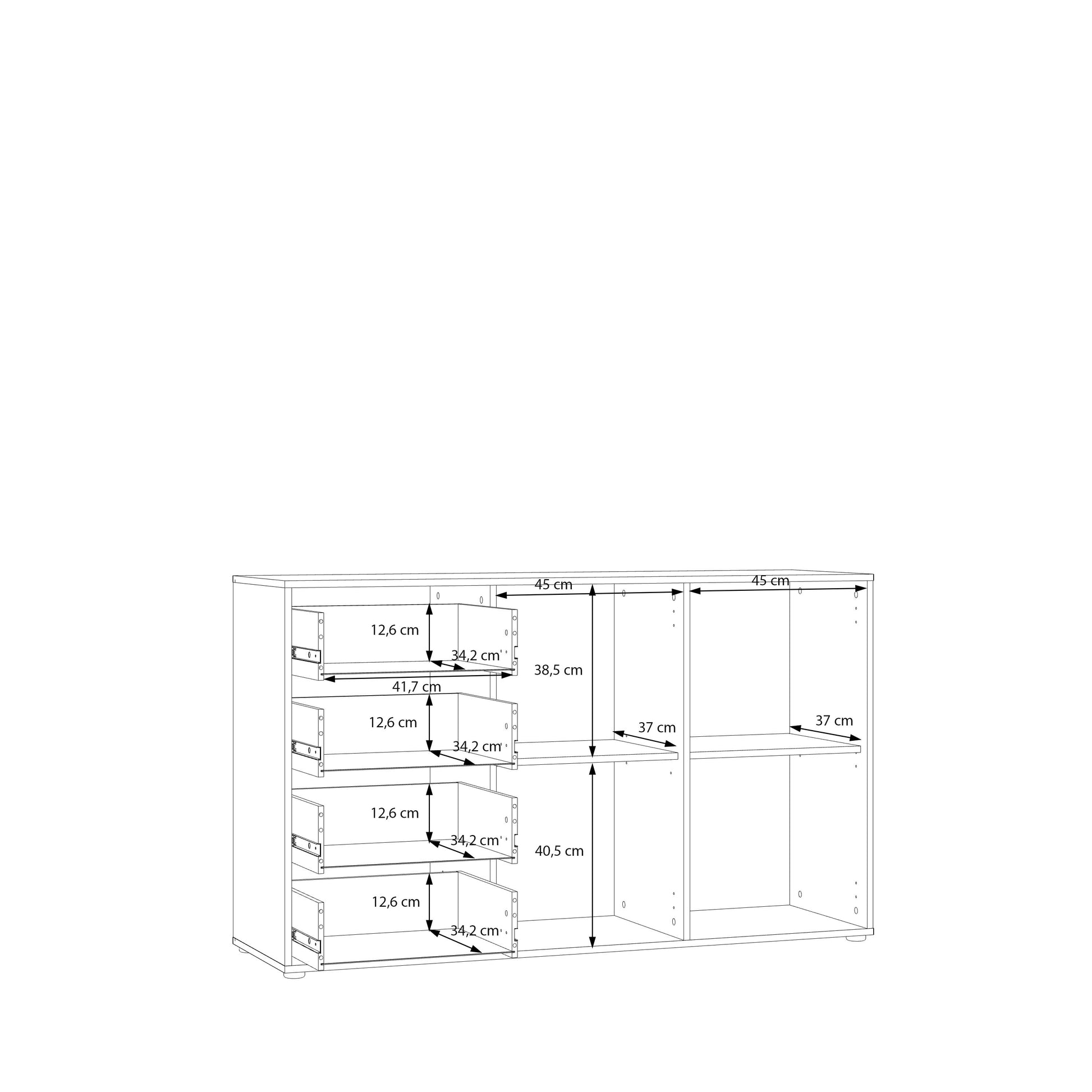 #Lefkadas balta komoda# - #Maxibaldai#