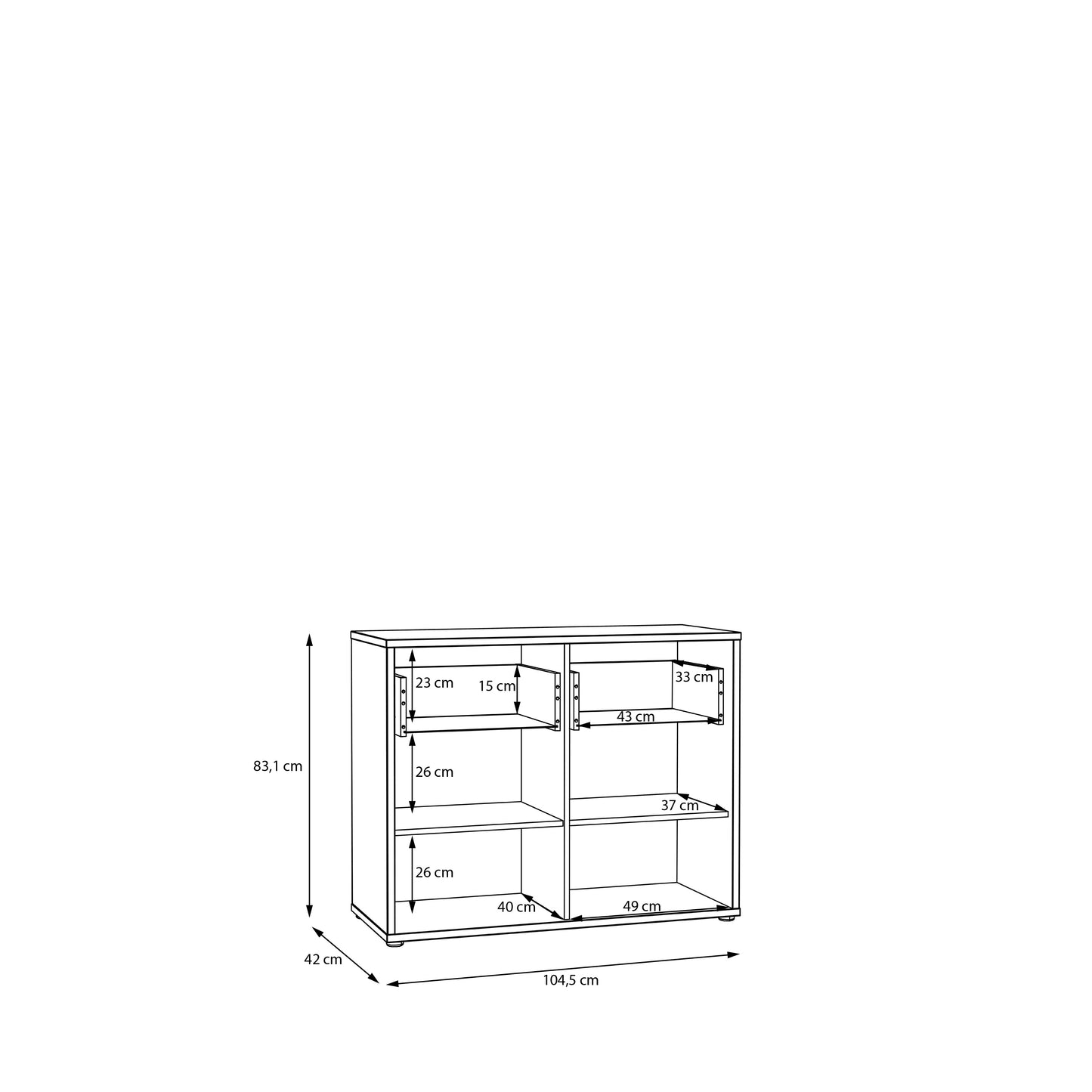 #Lefkadas balta komoda# - #Maxibaldai#