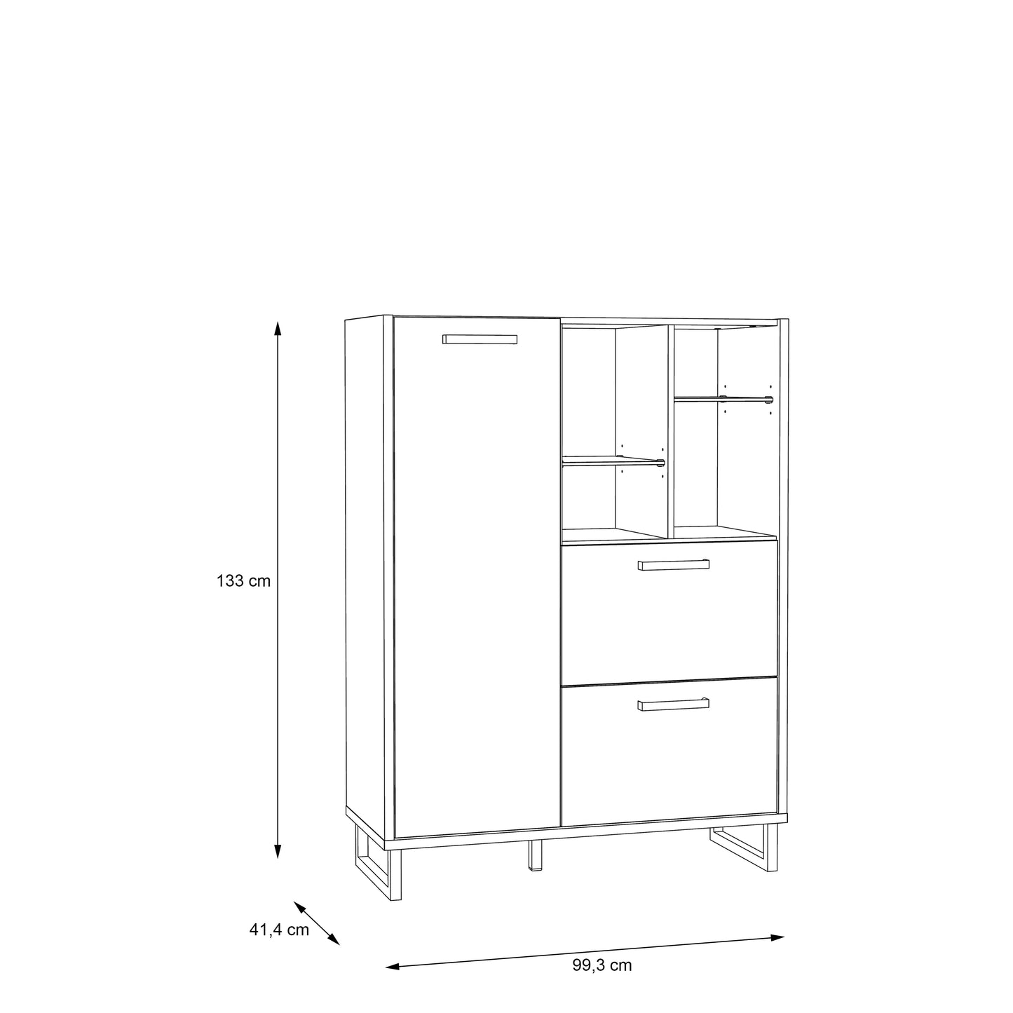 #Lefkadas balta komoda# - #Maxibaldai#