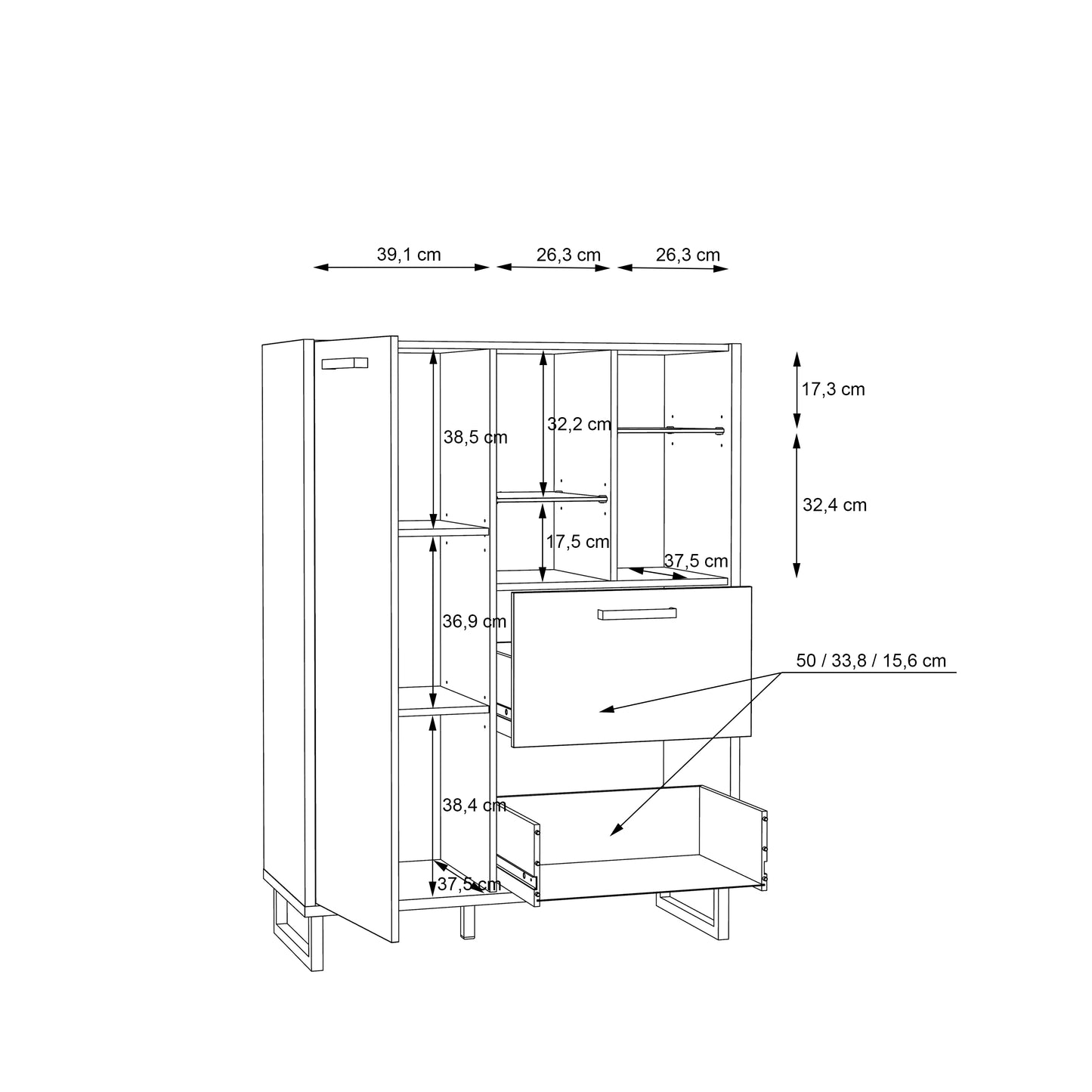 #Lefkadas balta komoda# - #Maxibaldai#