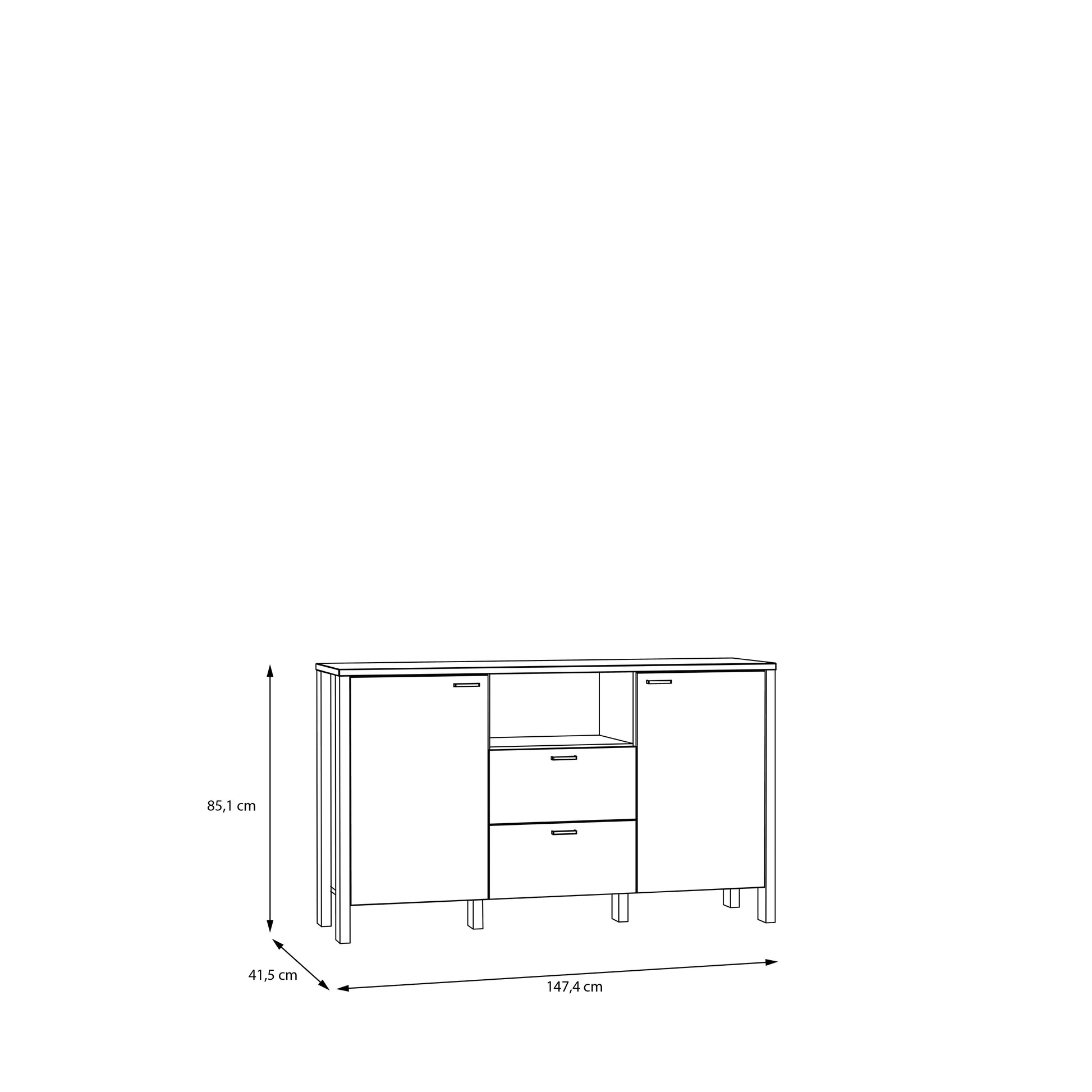 #Lefkadas balta komoda# - #Maxibaldai#