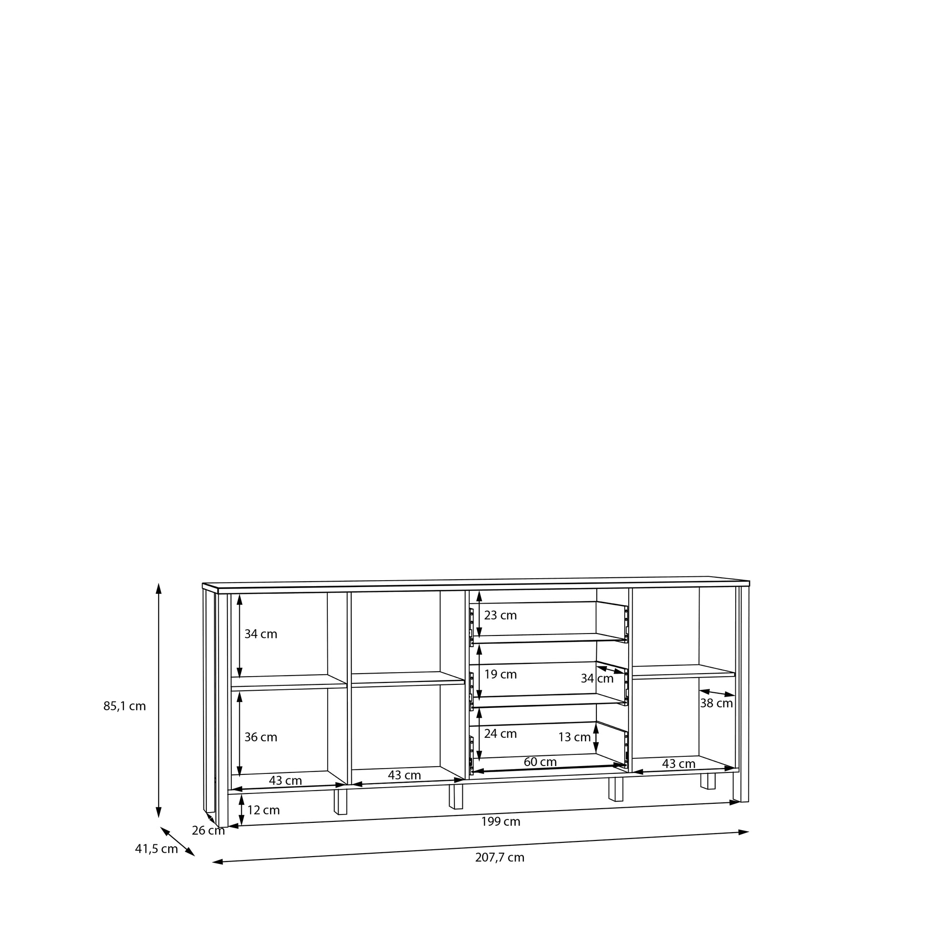 #Lefkadas balta komoda# - #Maxibaldai#