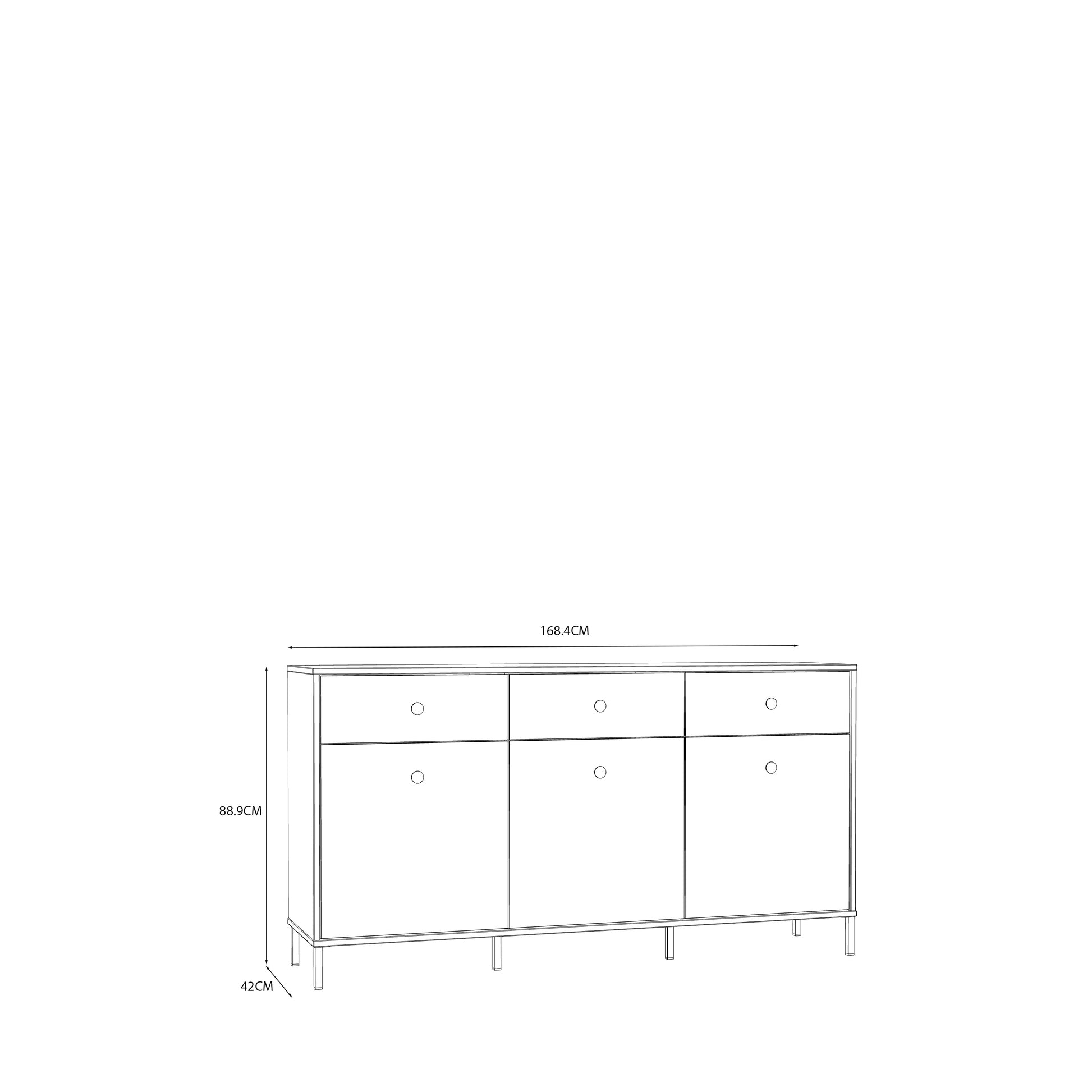 #Lefkadas balta komoda# - #Maxibaldai#