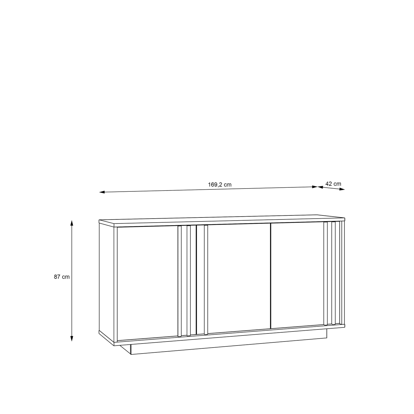 #Lefkadas balta komoda# - #Maxibaldai#