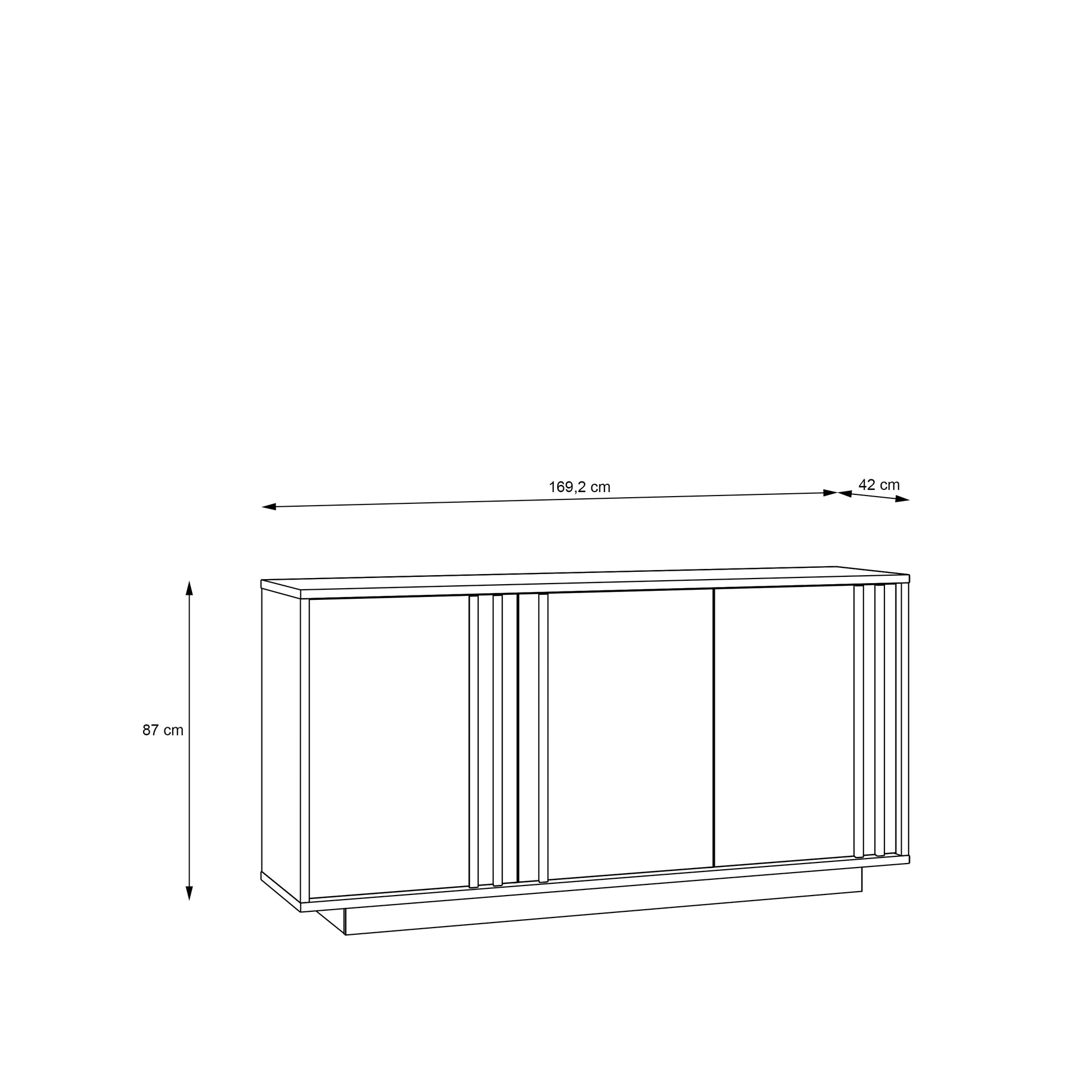 #Lefkadas balta komoda# - #Maxibaldai#