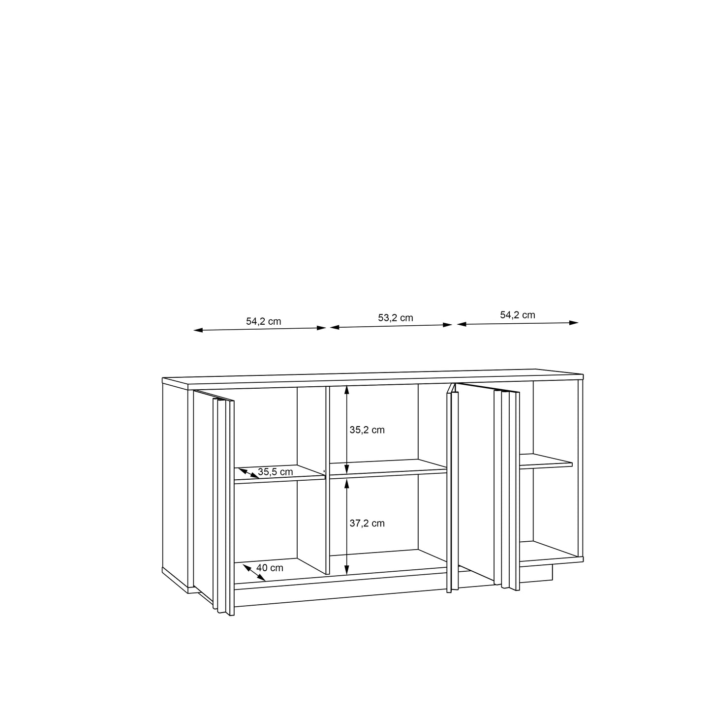 #Lefkadas balta komoda# - #Maxibaldai#