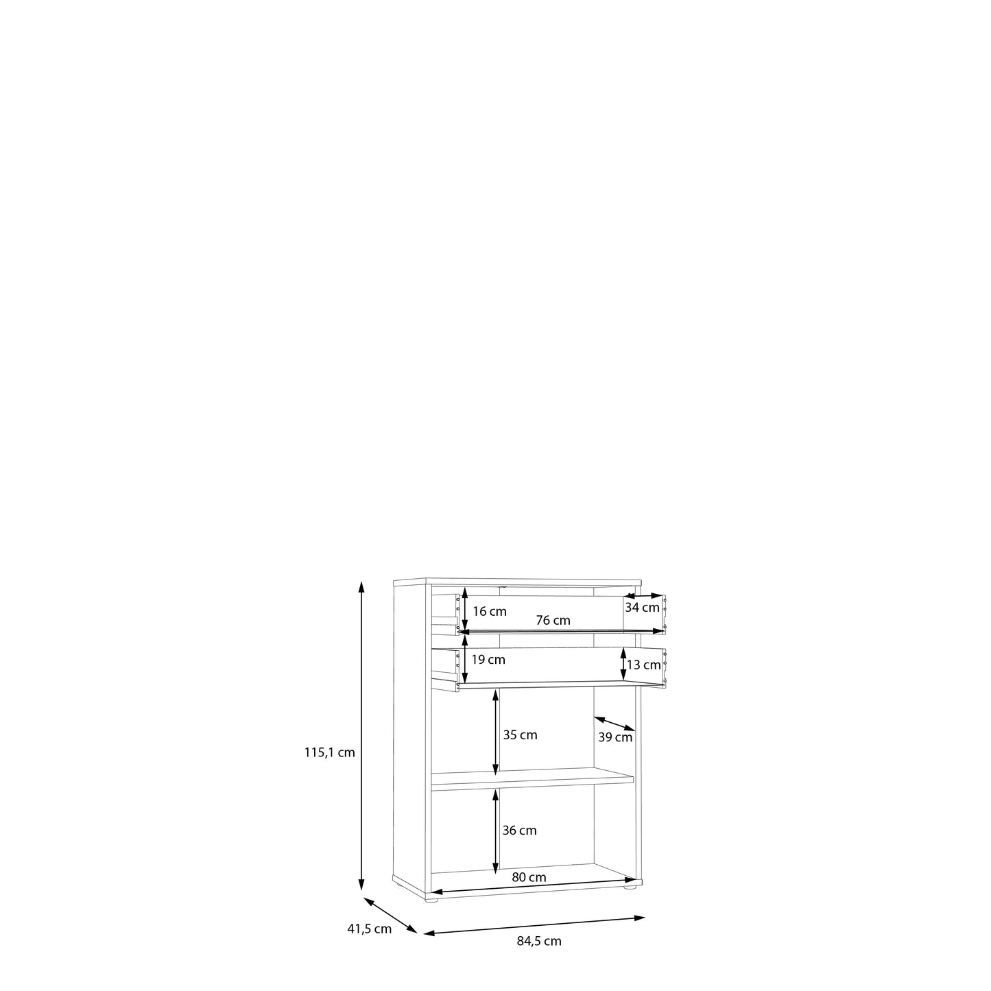 #Lefkadas balta komoda# - #Maxibaldai#
