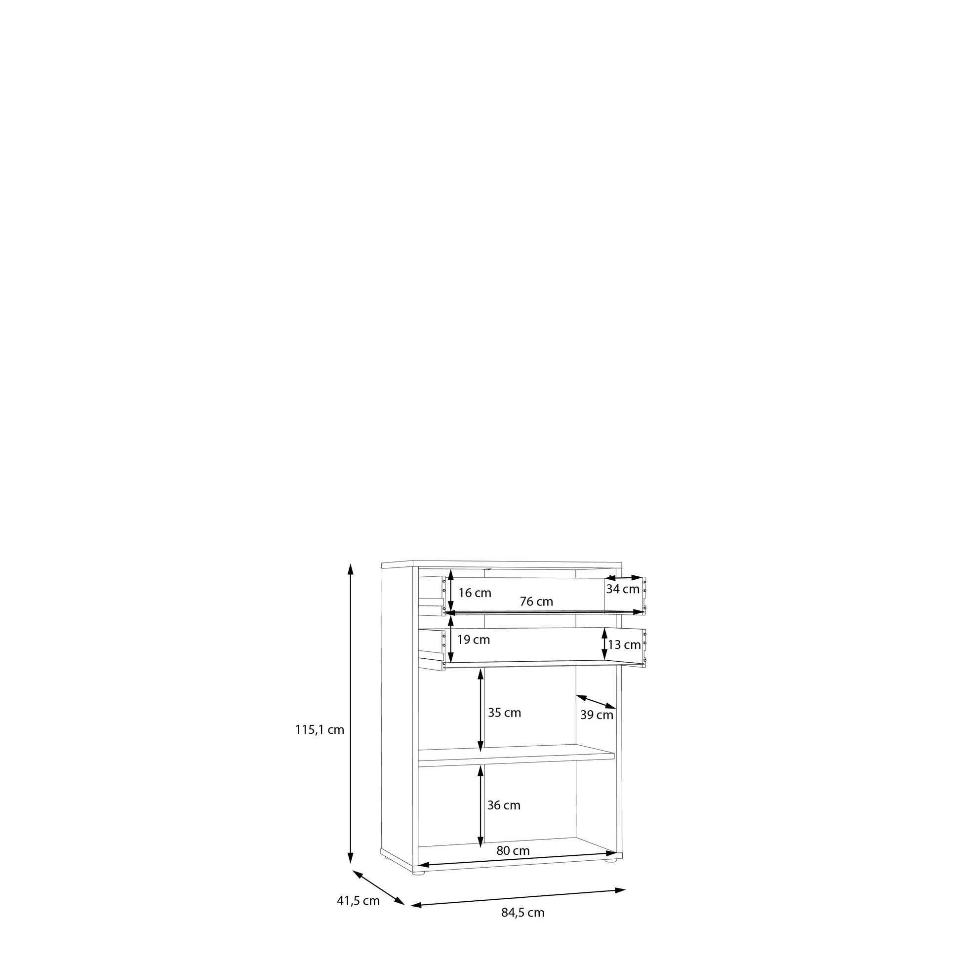#Lefkadas balta komoda# - #Maxibaldai#