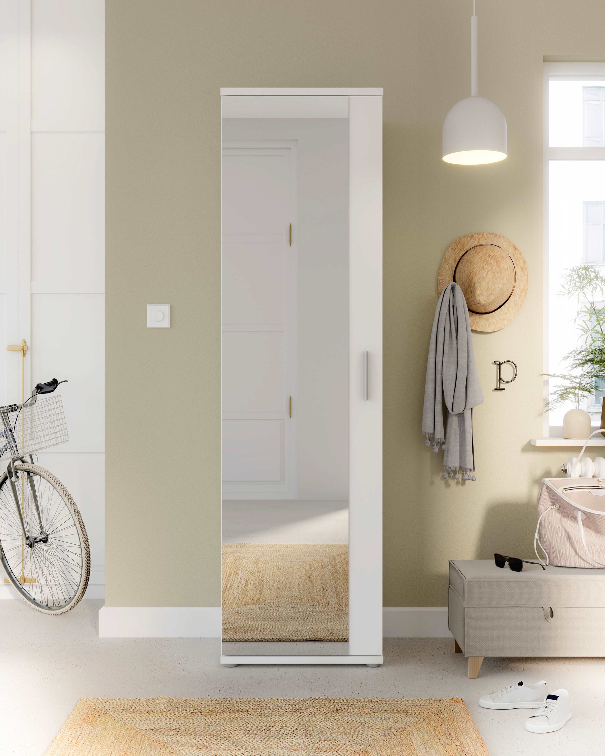 Batų spinta NET106 (balta)