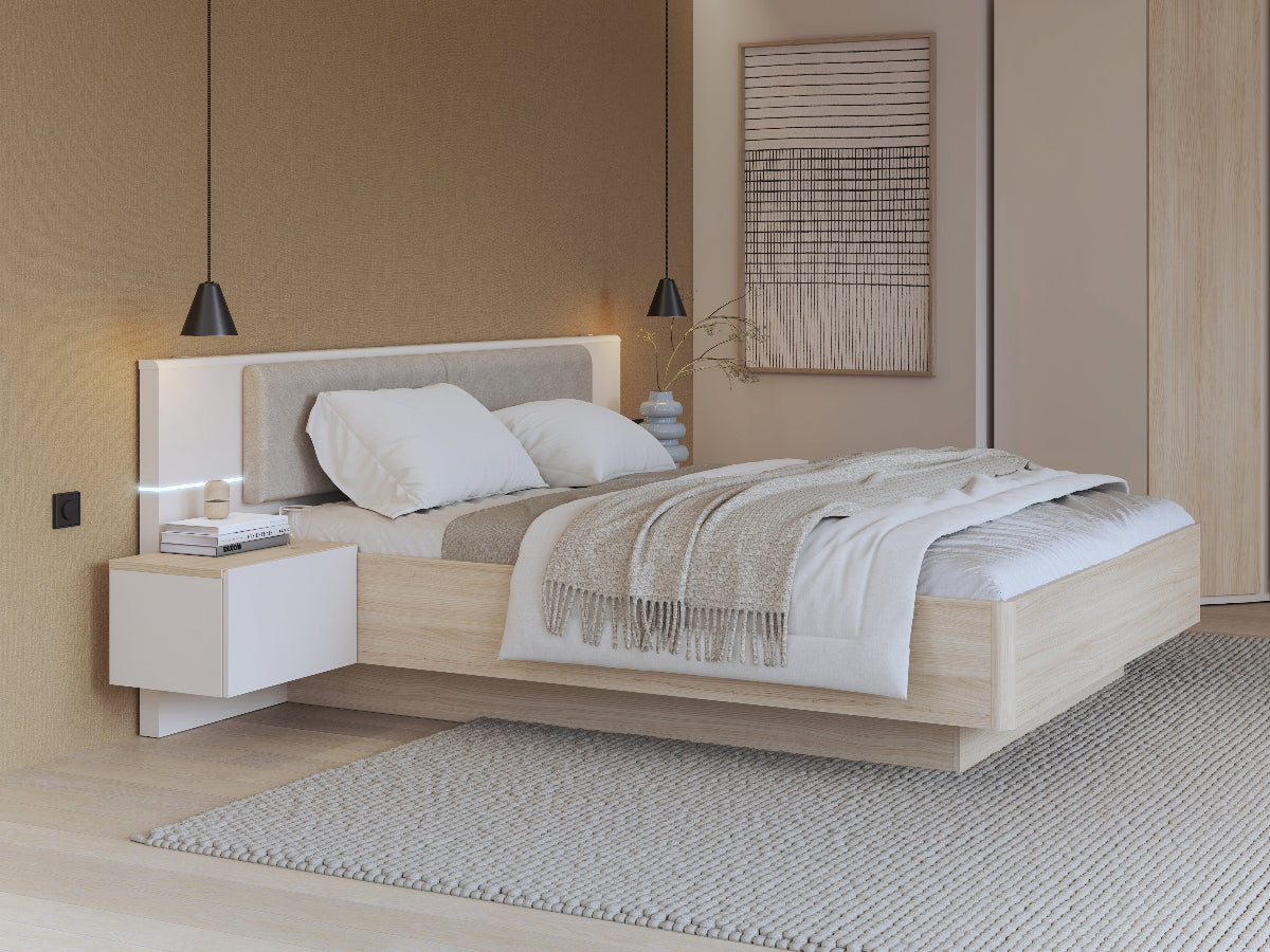 Lova su patalynės dėže