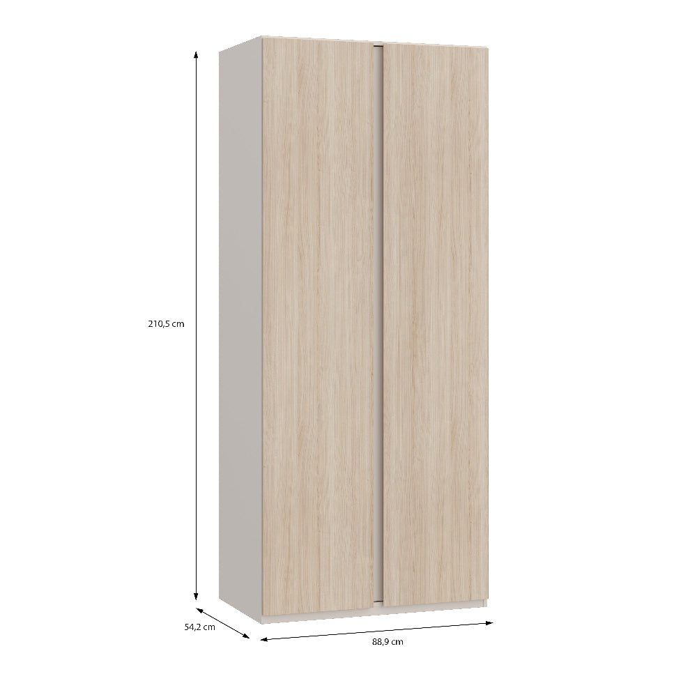 Panoptik spinta ąžuolo ir smėlio spalvos