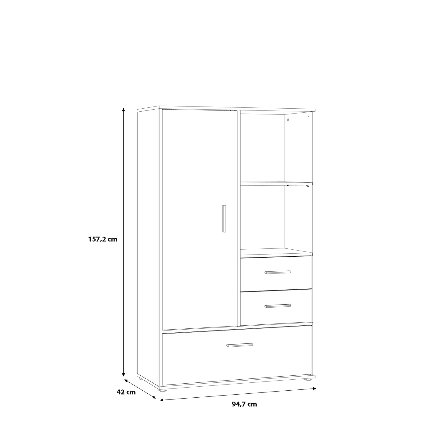 #Lefkadas balta komoda# - #Maxibaldai#