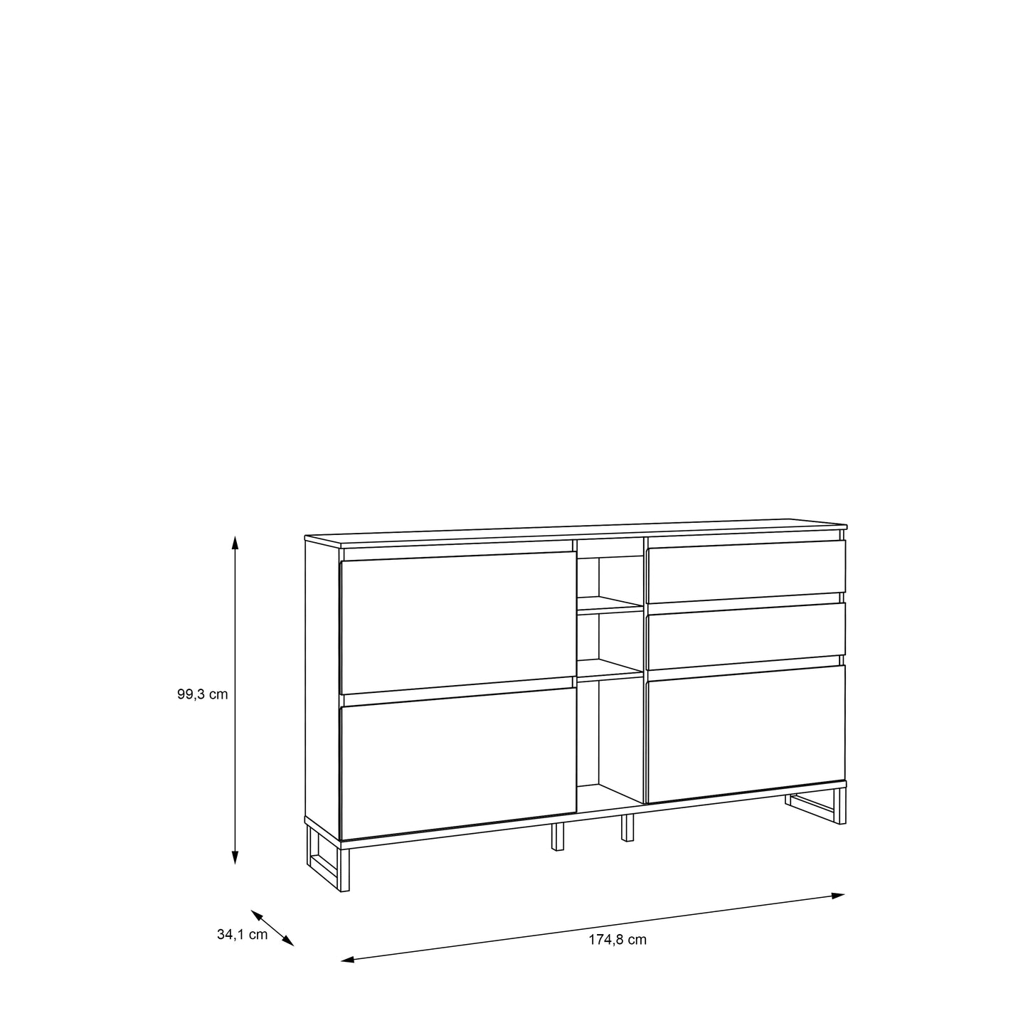 Batų spintelė Quayle