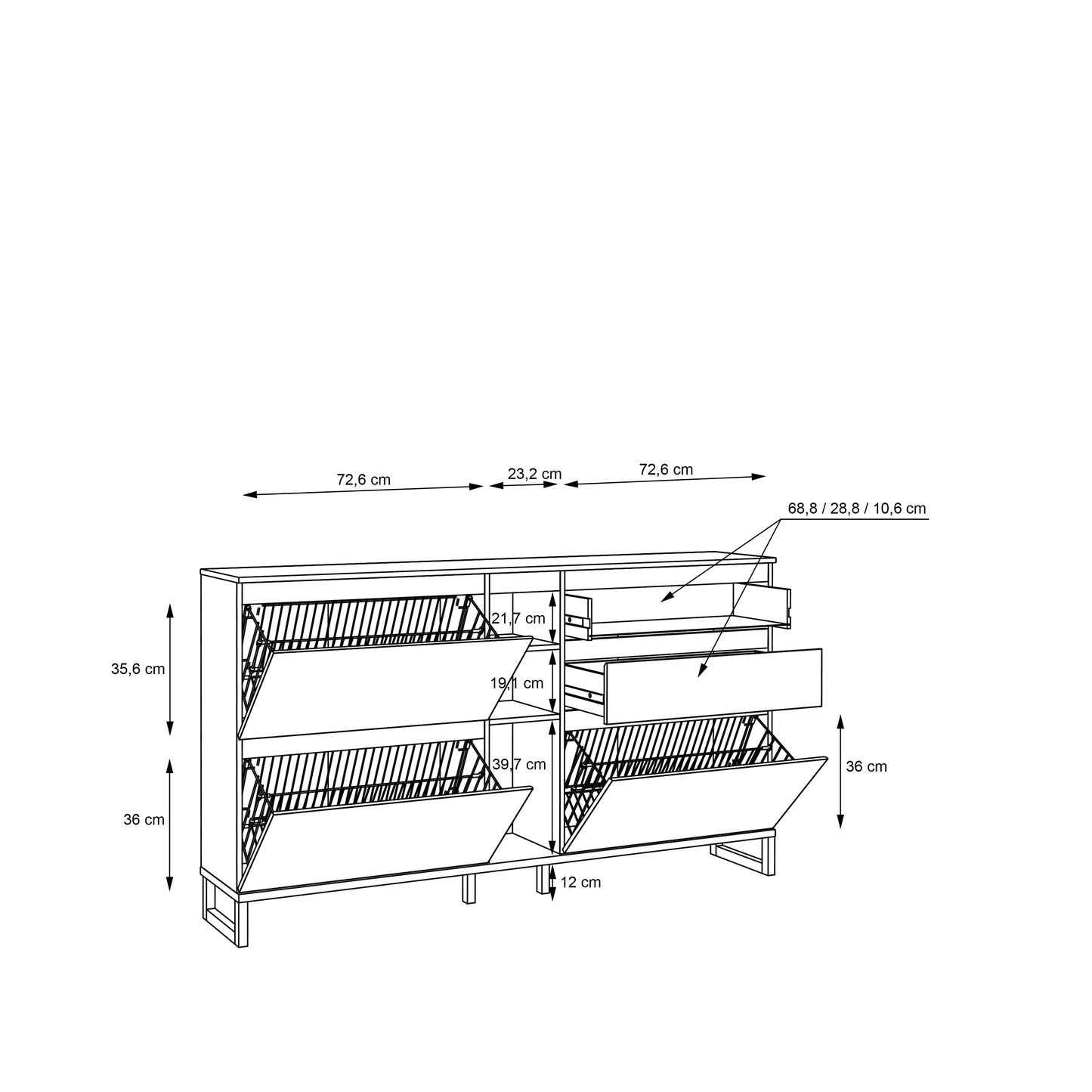 Batų spintelė Quayle