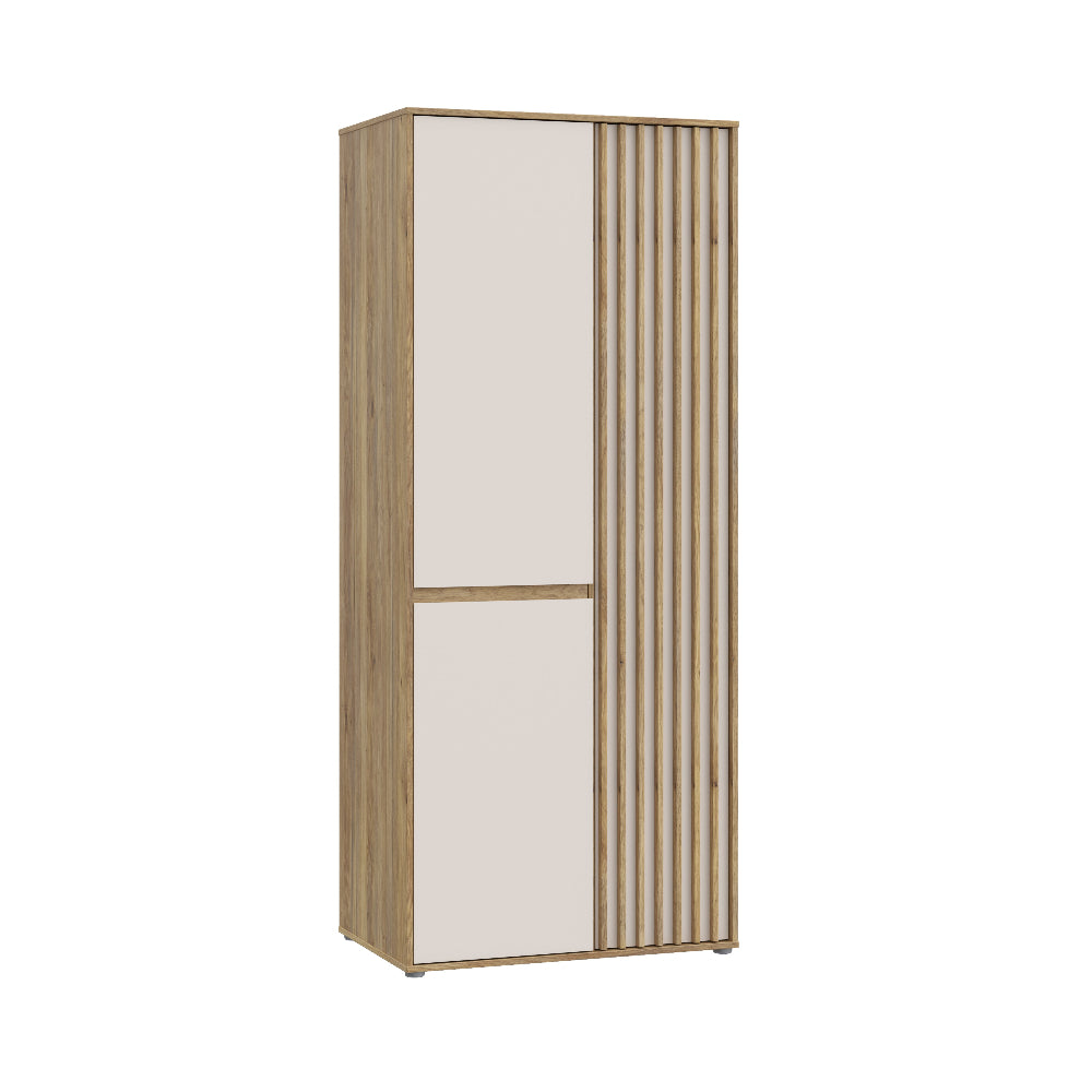 Eliston spinta smėlio ir medžio spalvos