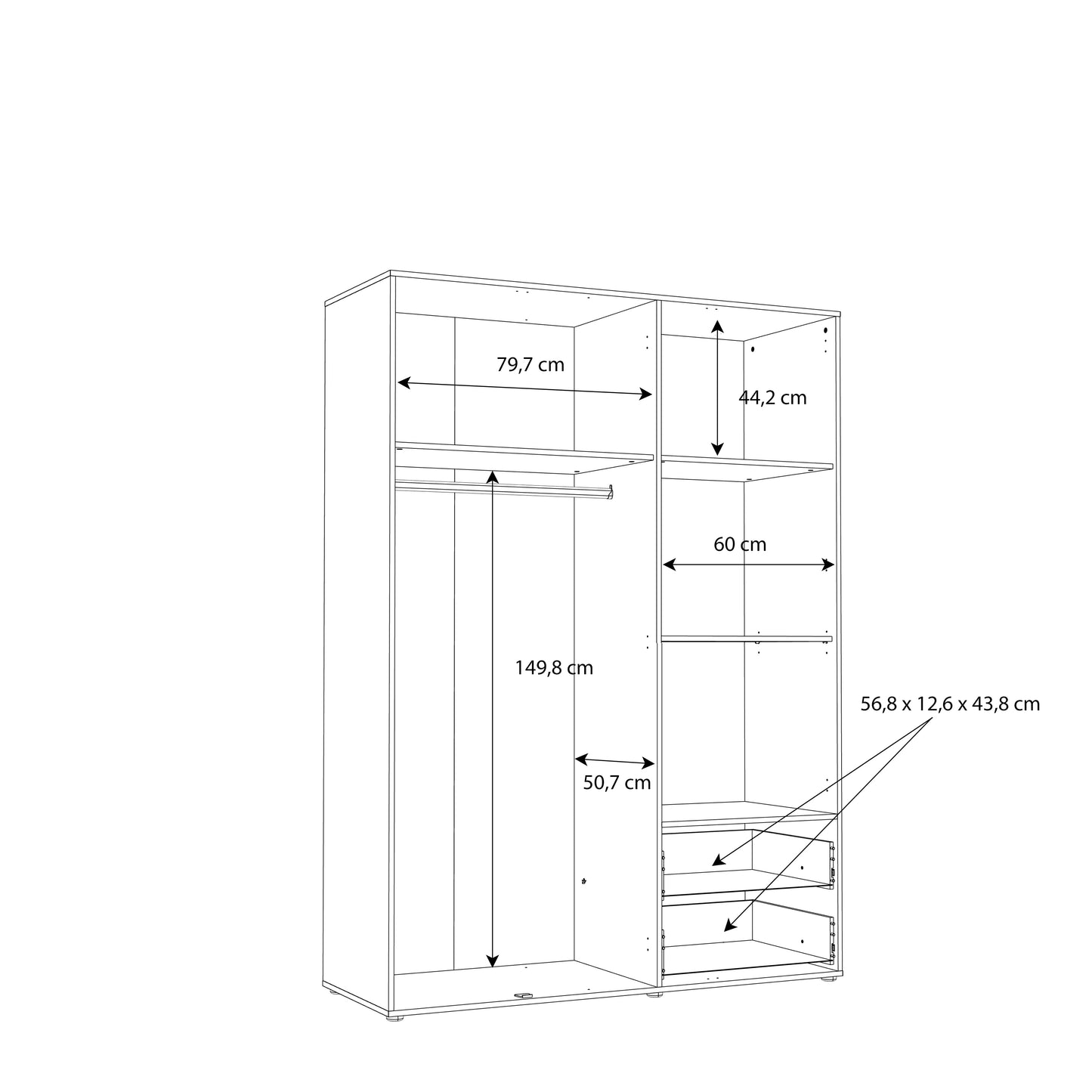 #Lefkadas balta komoda# - #Maxibaldai#