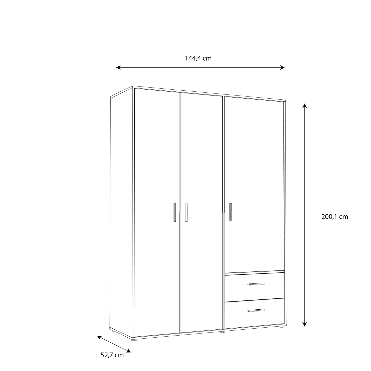 #Lefkadas balta komoda# - #Maxibaldai#