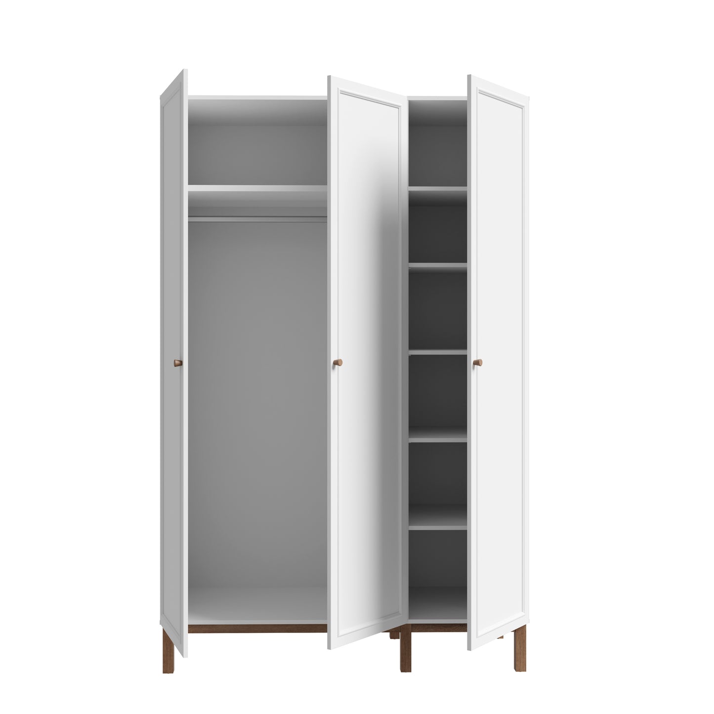 Spinta Penkrige šviesiai pilka su 3 varstomomis durimis