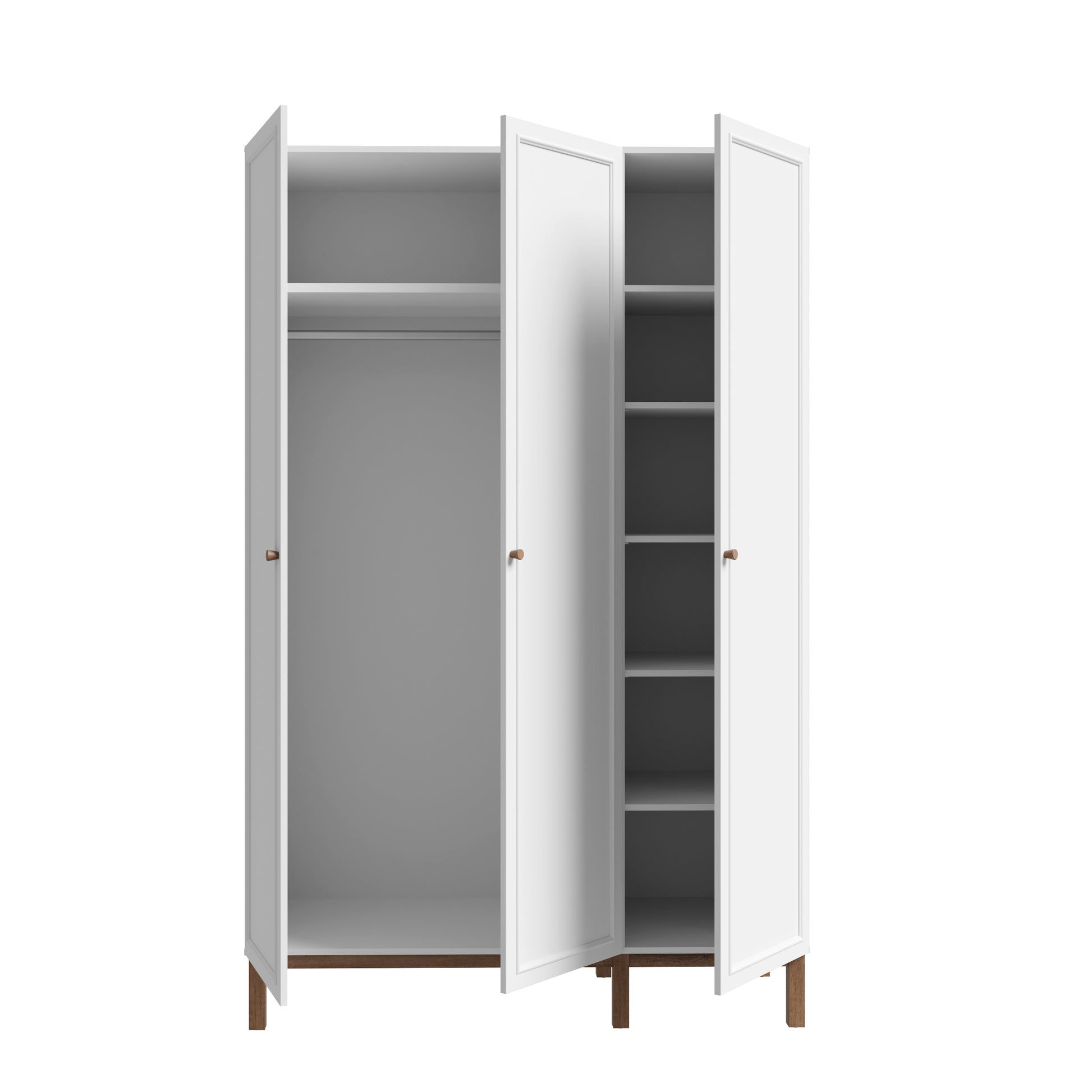 Spinta Penkrige šviesiai pilka su 3 varstomomis durimis