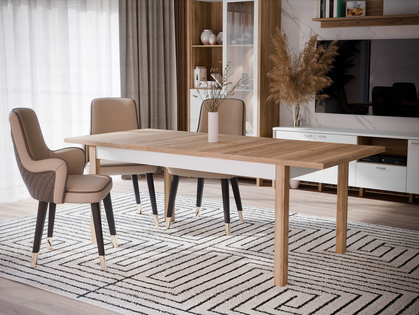 Išskleidžiamas stalas Saitama