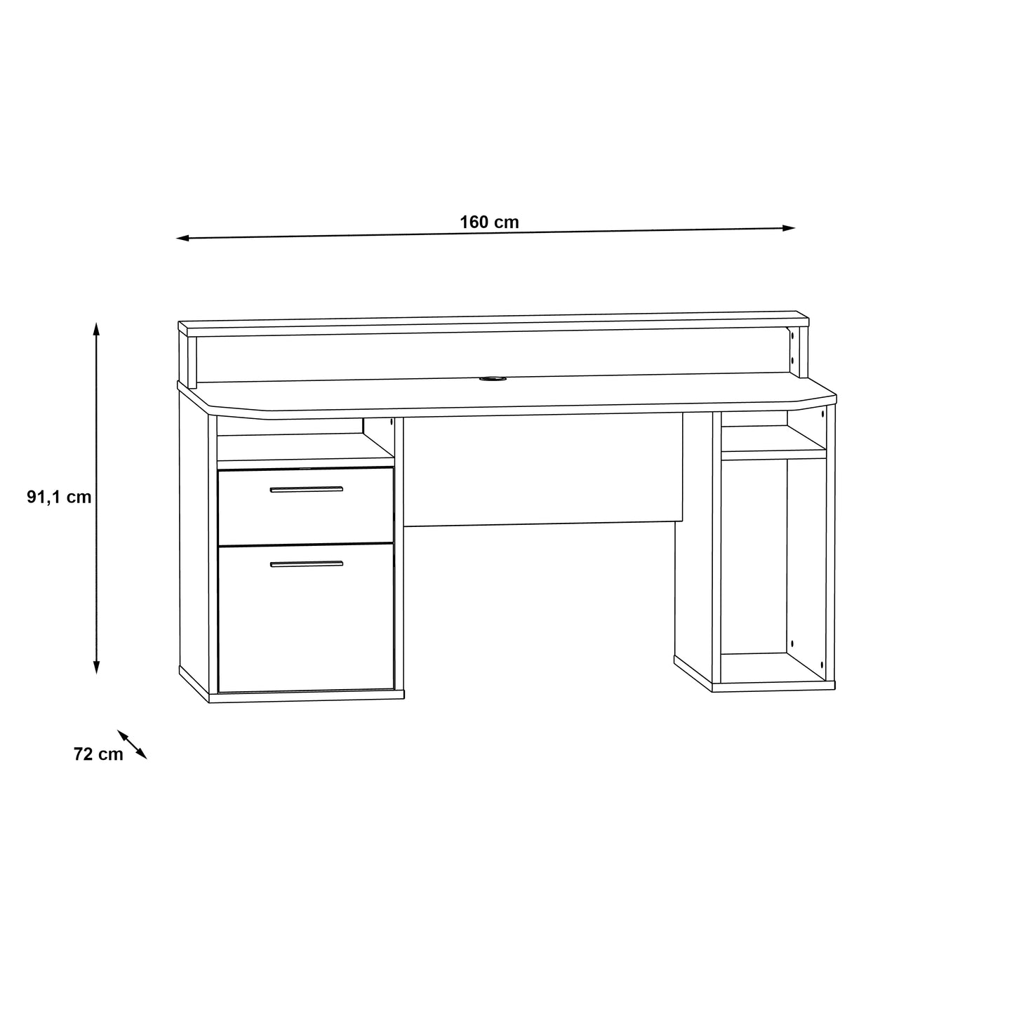 Rašomasis stalas TZRB213-Z12M