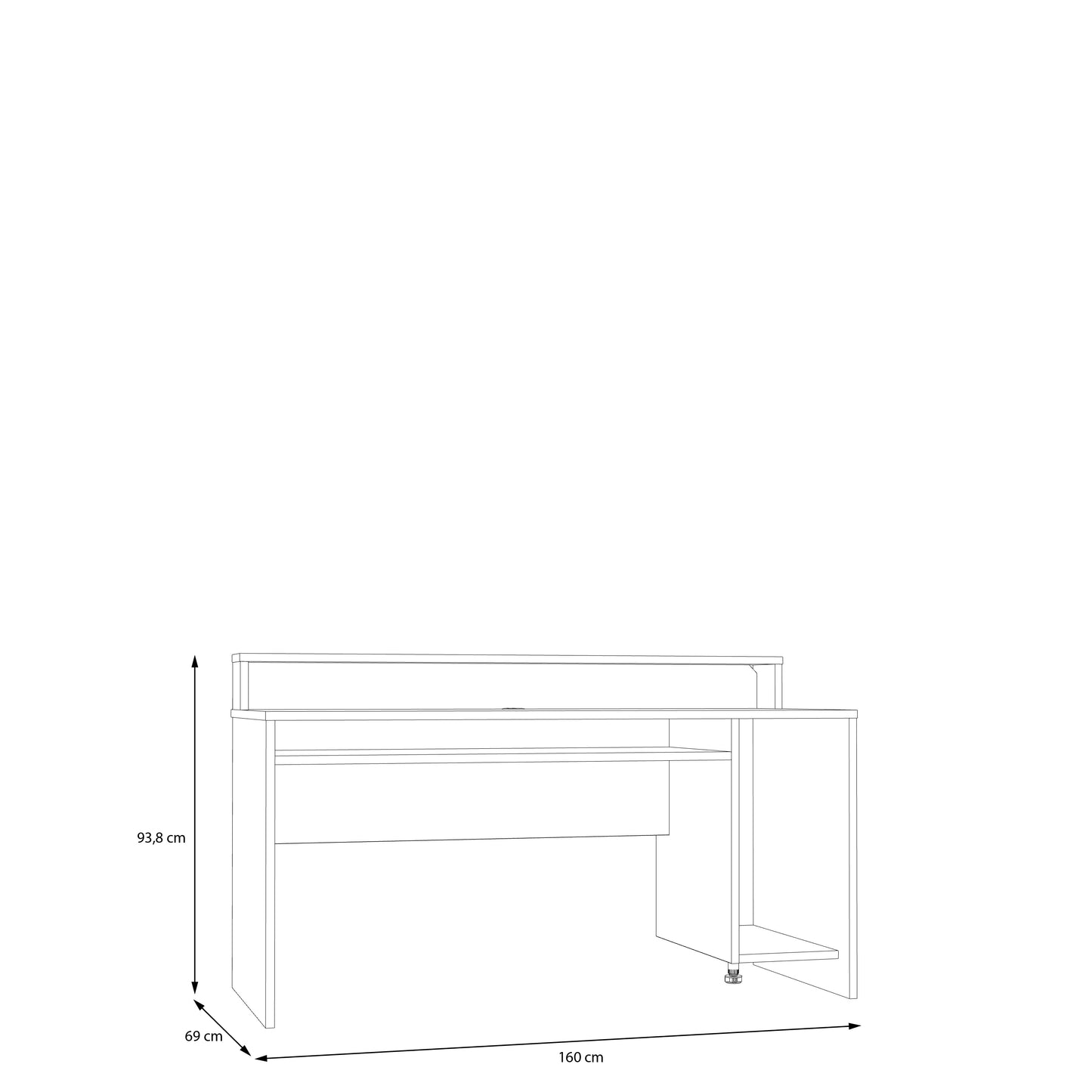 Rašomasis stalas TZRB235RB3-Z13M