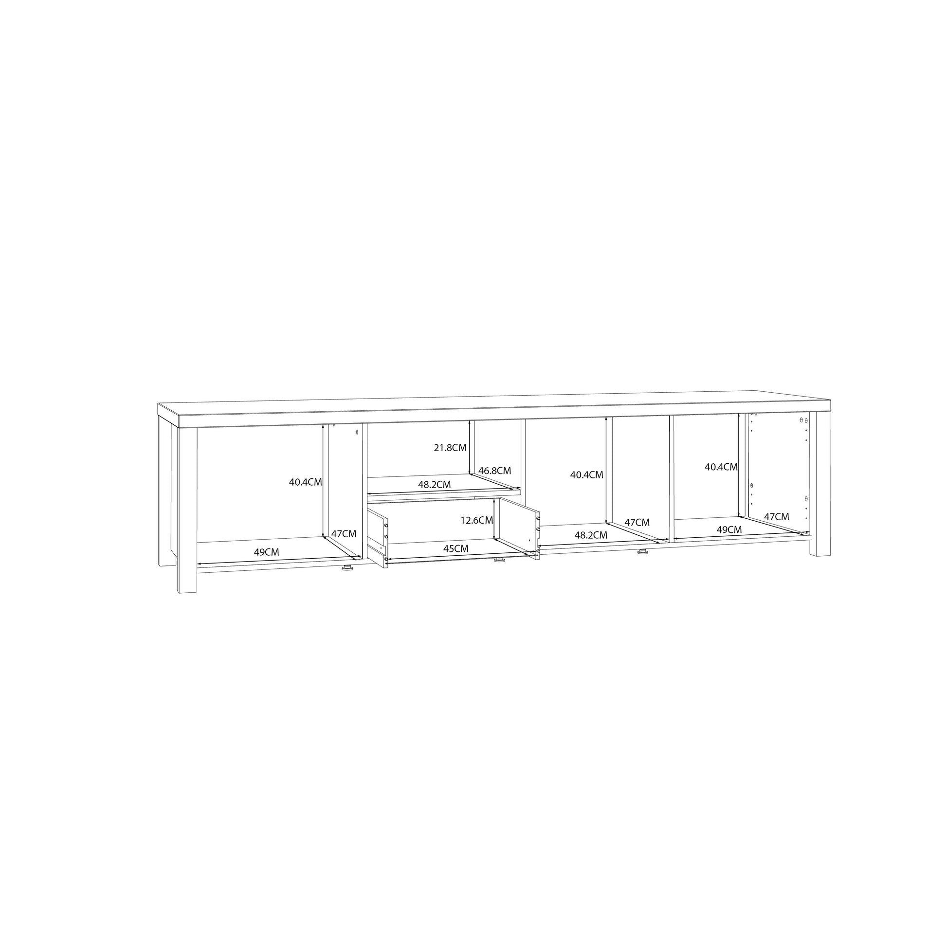 #Lefkadas balta komoda# - #Maxibaldai#