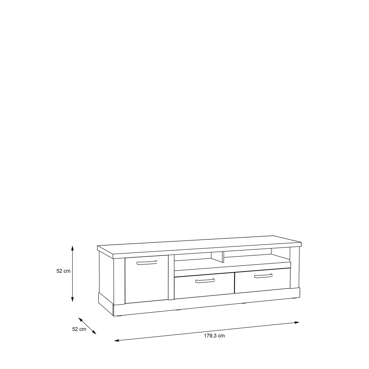 #Lefkadas balta komoda# - #Maxibaldai#