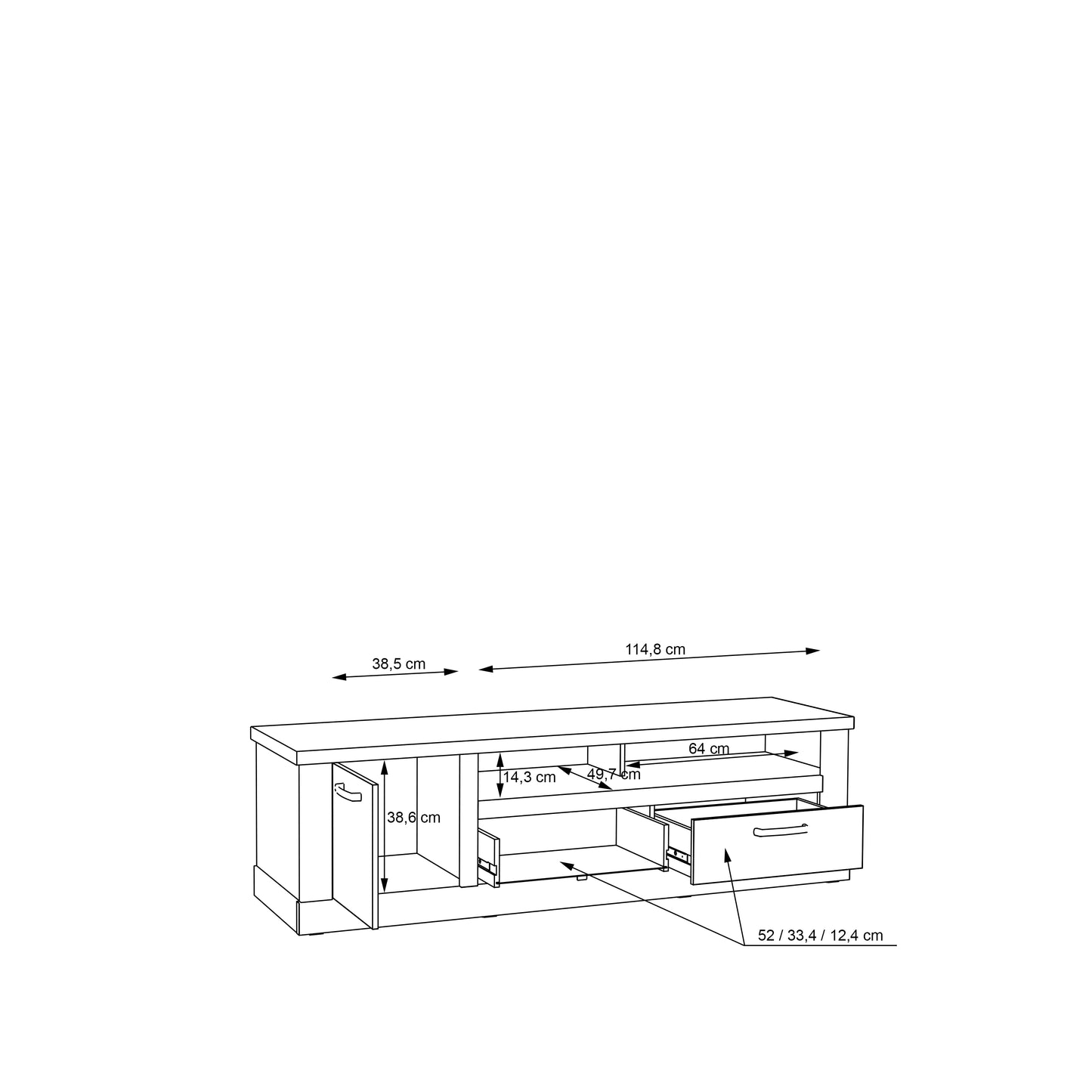 #Lefkadas balta komoda# - #Maxibaldai#