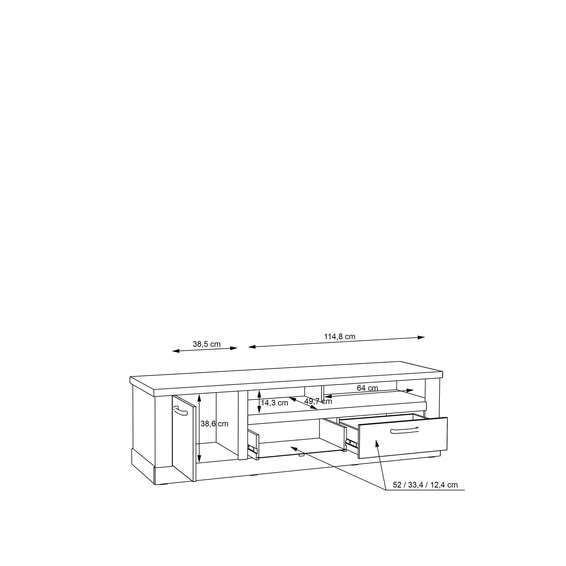 #Lefkadas balta komoda# - #Maxibaldai#