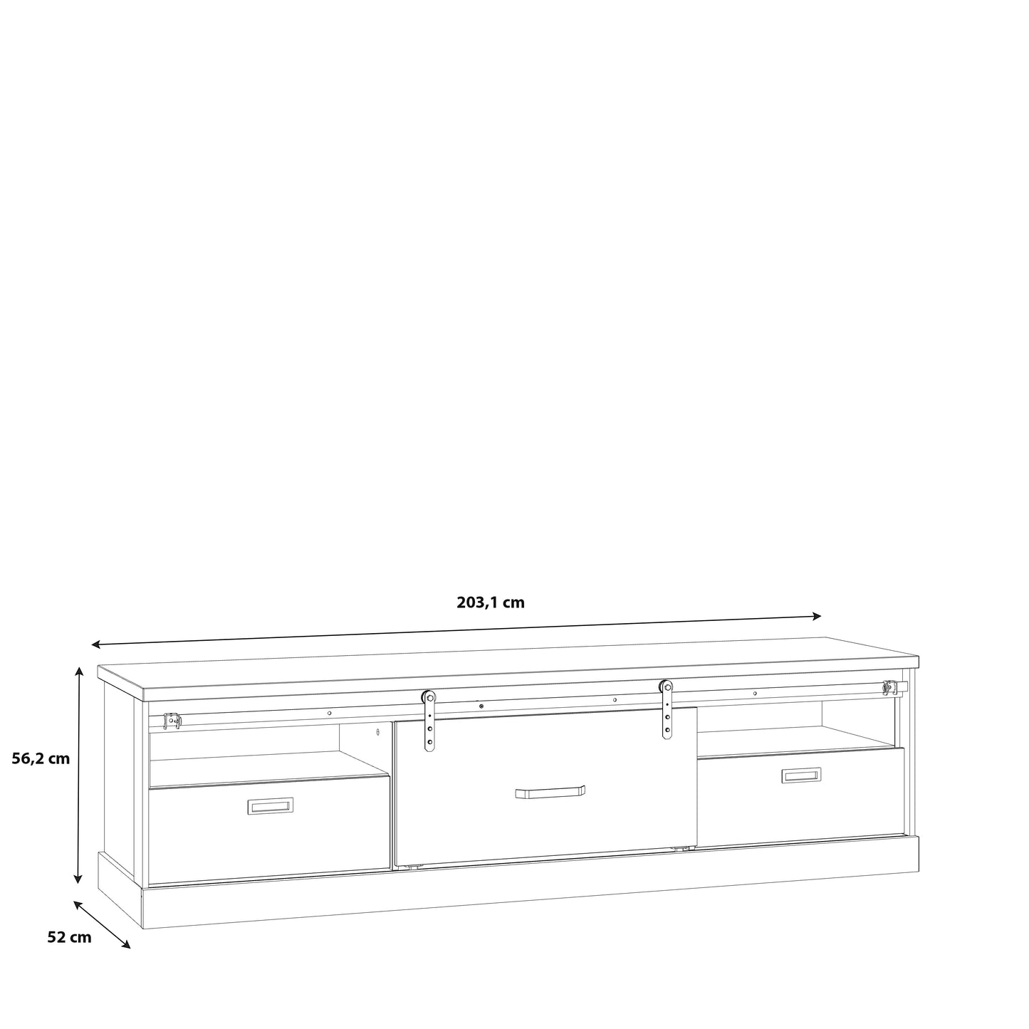 #Lefkadas balta komoda# - #Maxibaldai#