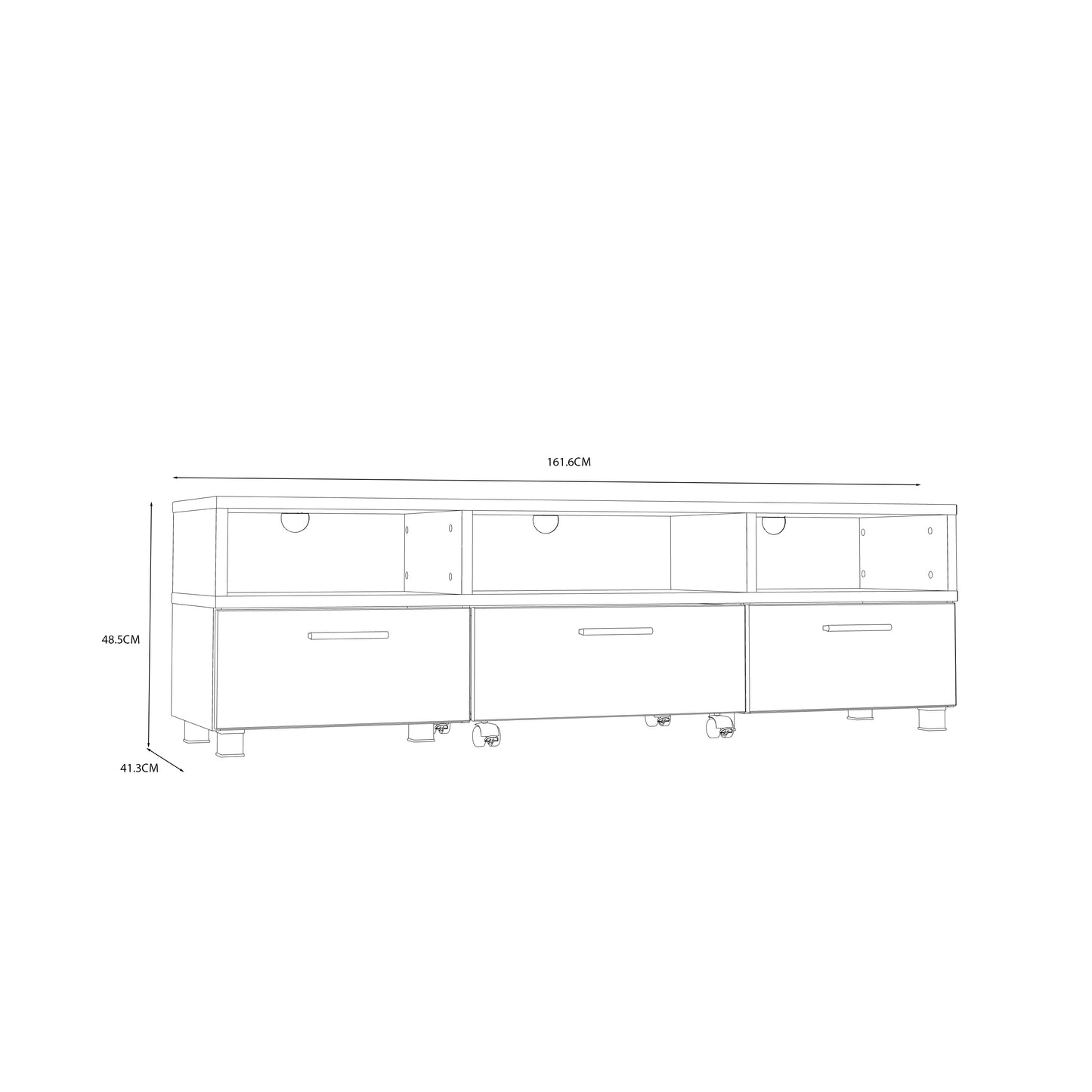 #Lefkadas balta komoda# - #Maxibaldai#