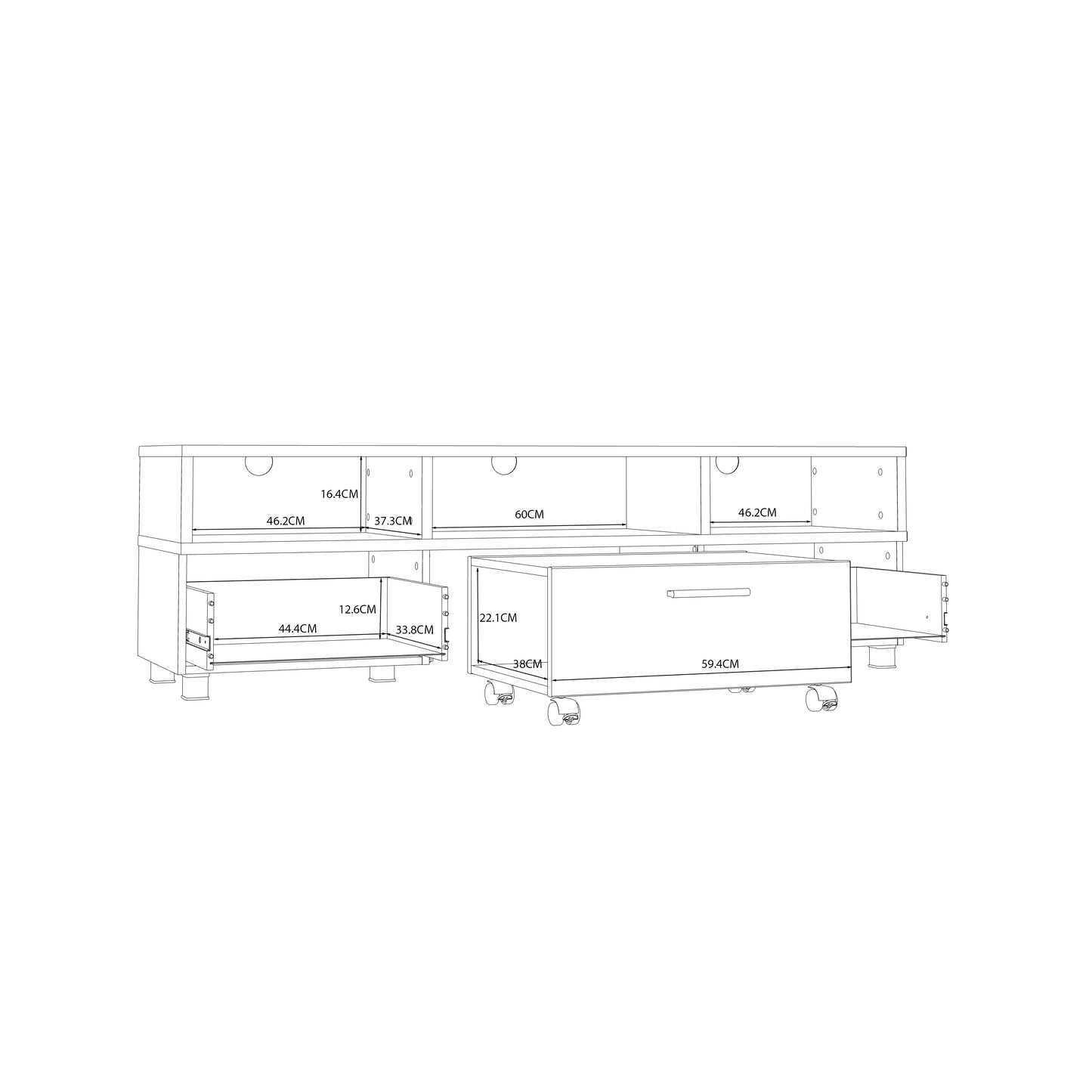 #Lefkadas balta komoda# - #Maxibaldai#