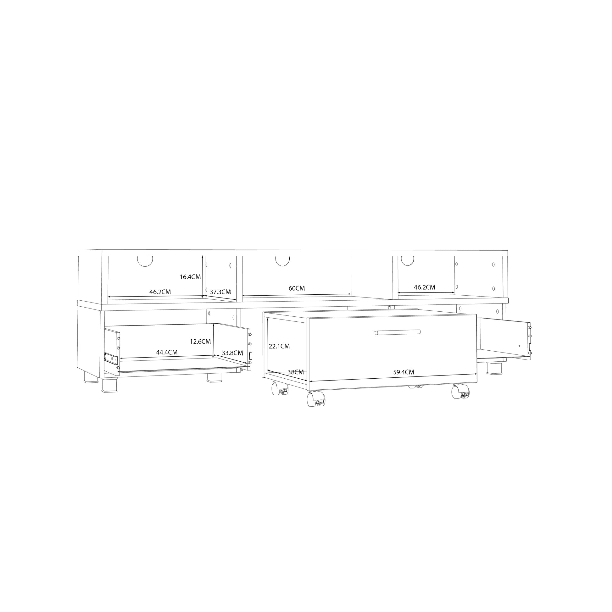 #Lefkadas balta komoda# - #Maxibaldai#