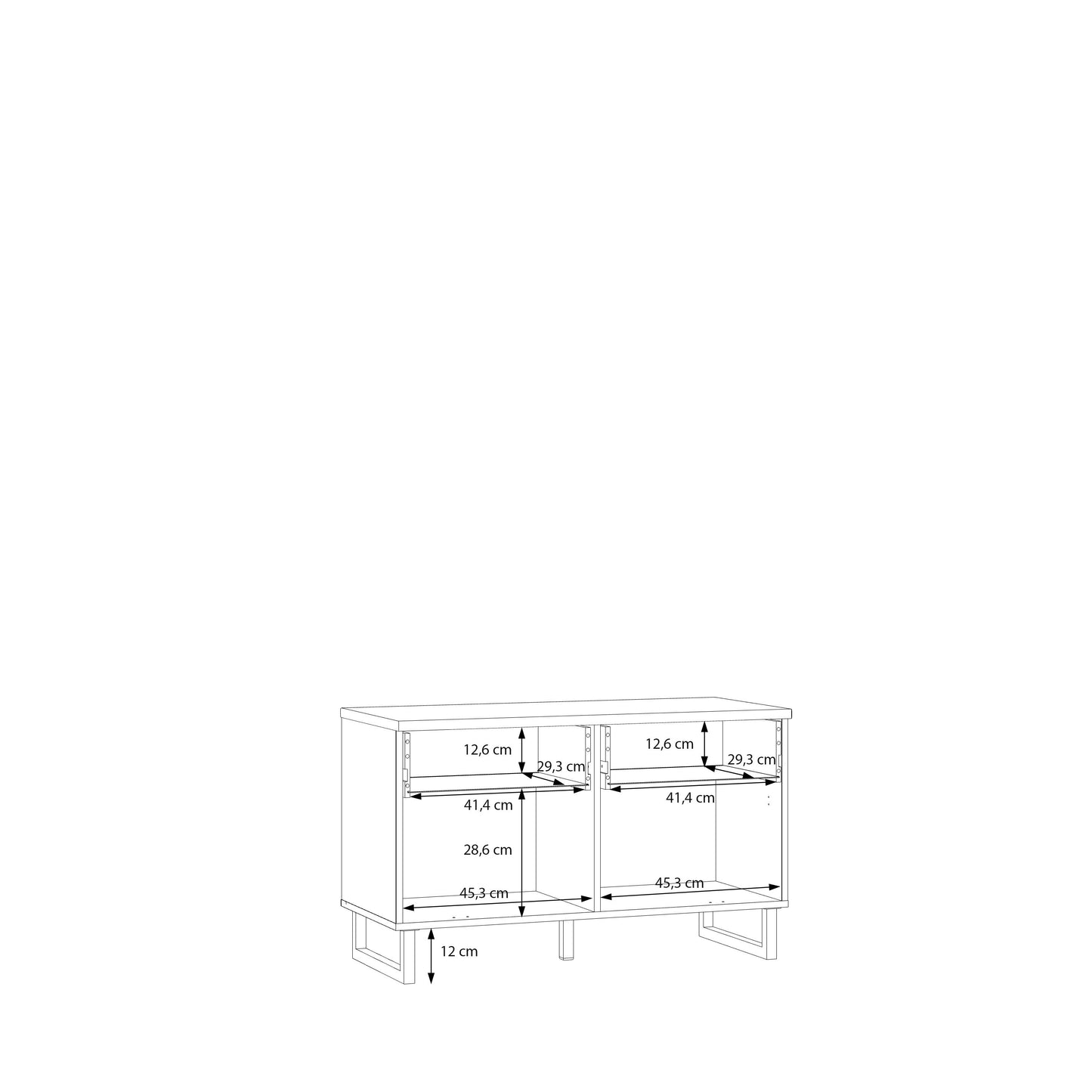 #Lefkadas balta komoda# - #Maxibaldai#