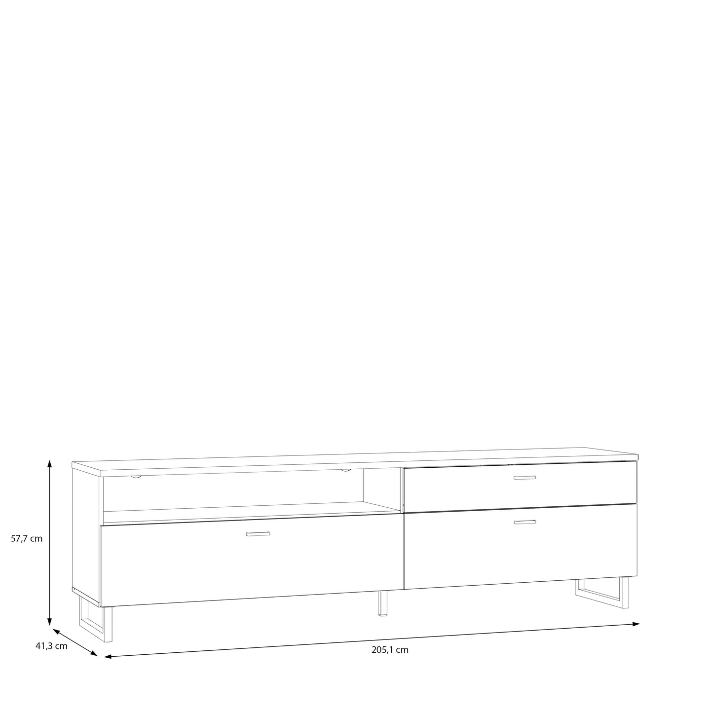 #Lefkadas balta komoda# - #Maxibaldai#