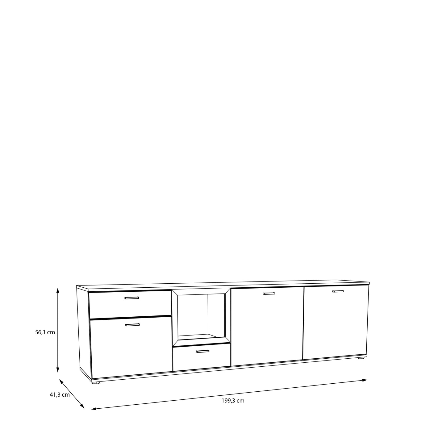 #Lefkadas balta komoda# - #Maxibaldai#