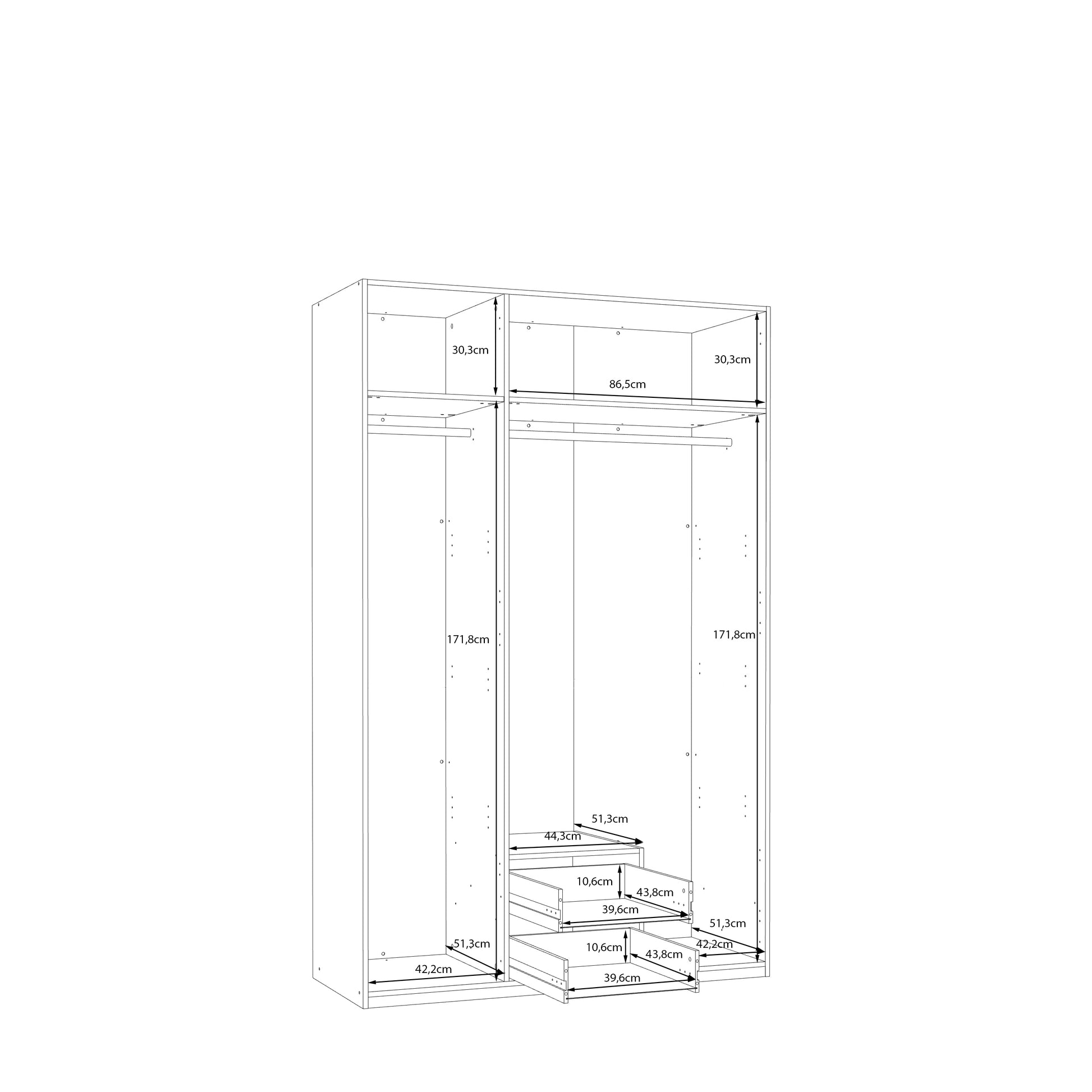 #Lefkadas balta komoda# - #Maxibaldai#