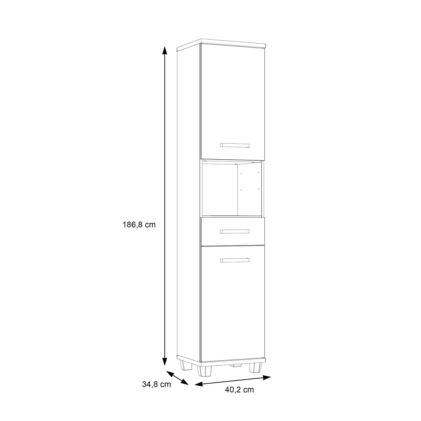 Vonios spintelė Veris