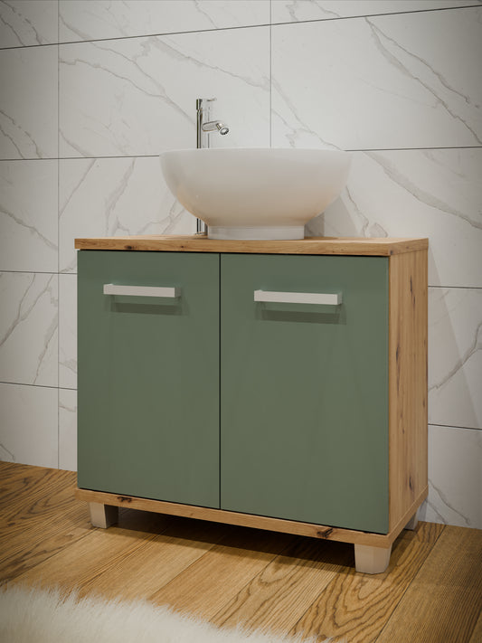 Pastatoma vonios spintelė Veris (žalia)