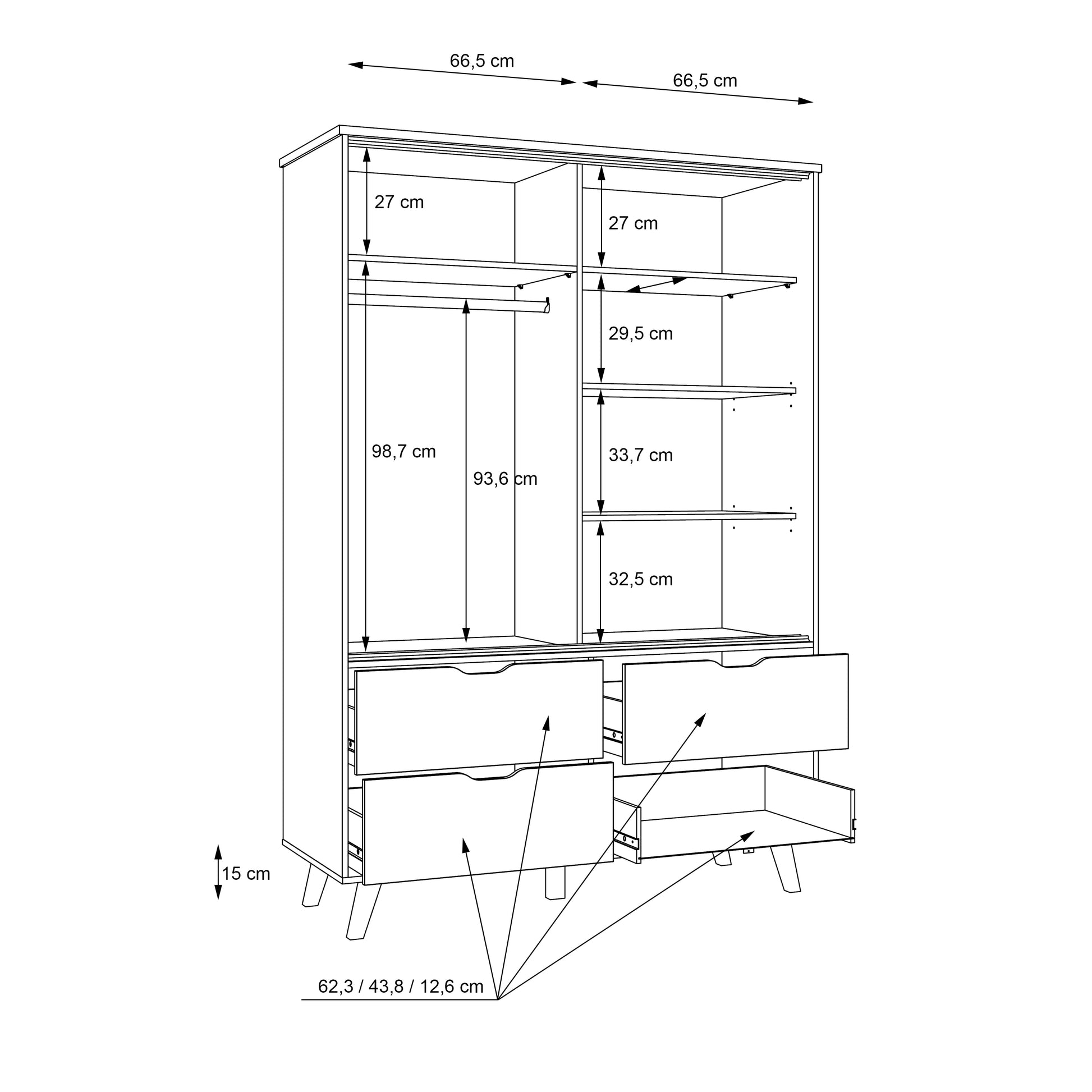 #Lefkadas balta komoda# - #Maxibaldai#